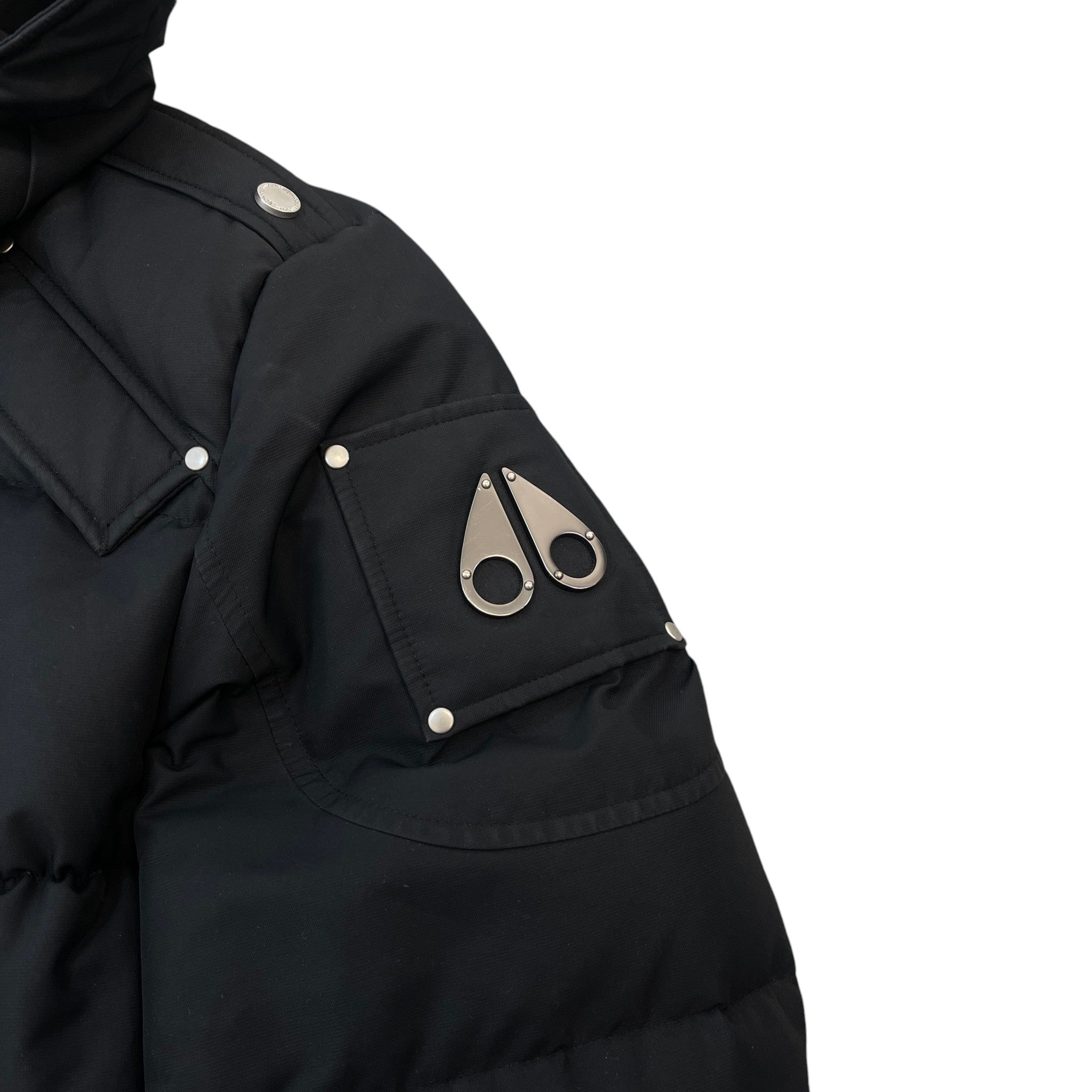 Men's Ulrecht Quilted Down Jacket Black Size M