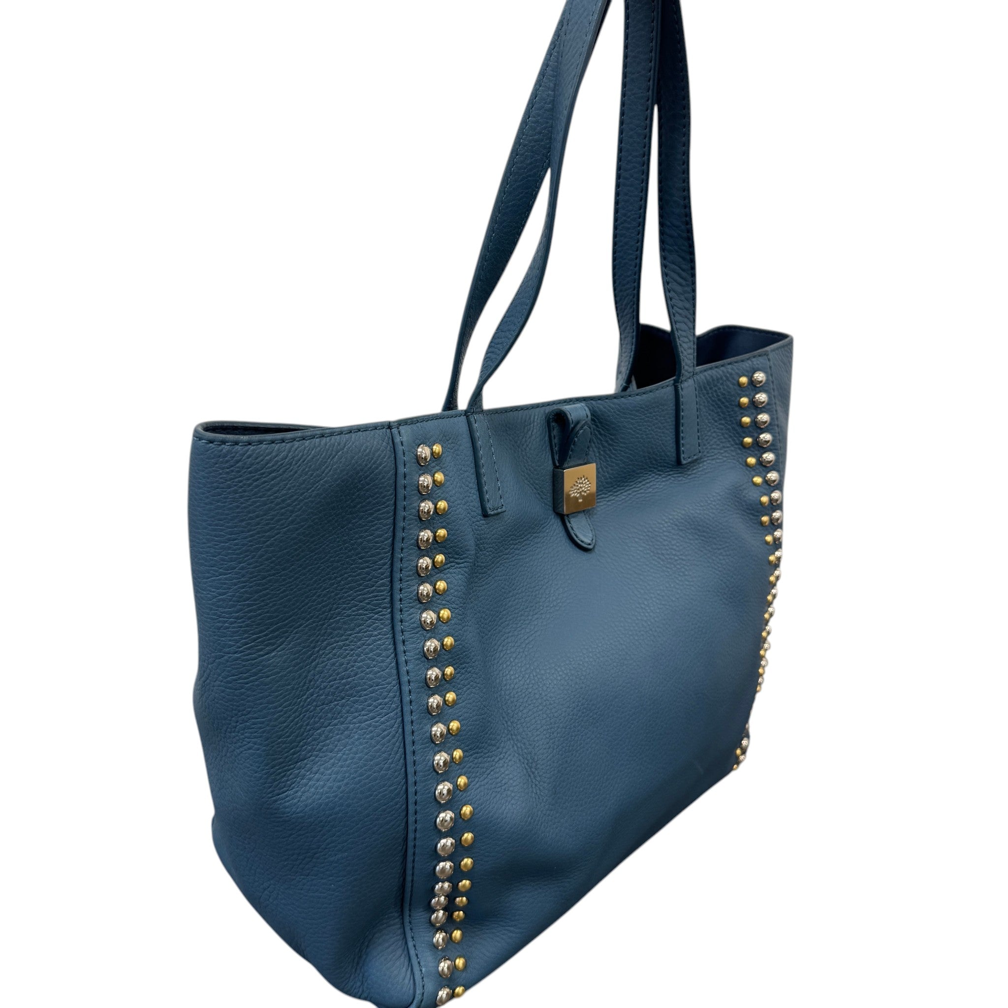 Women's Tessie Studded Tote Handbag Blue