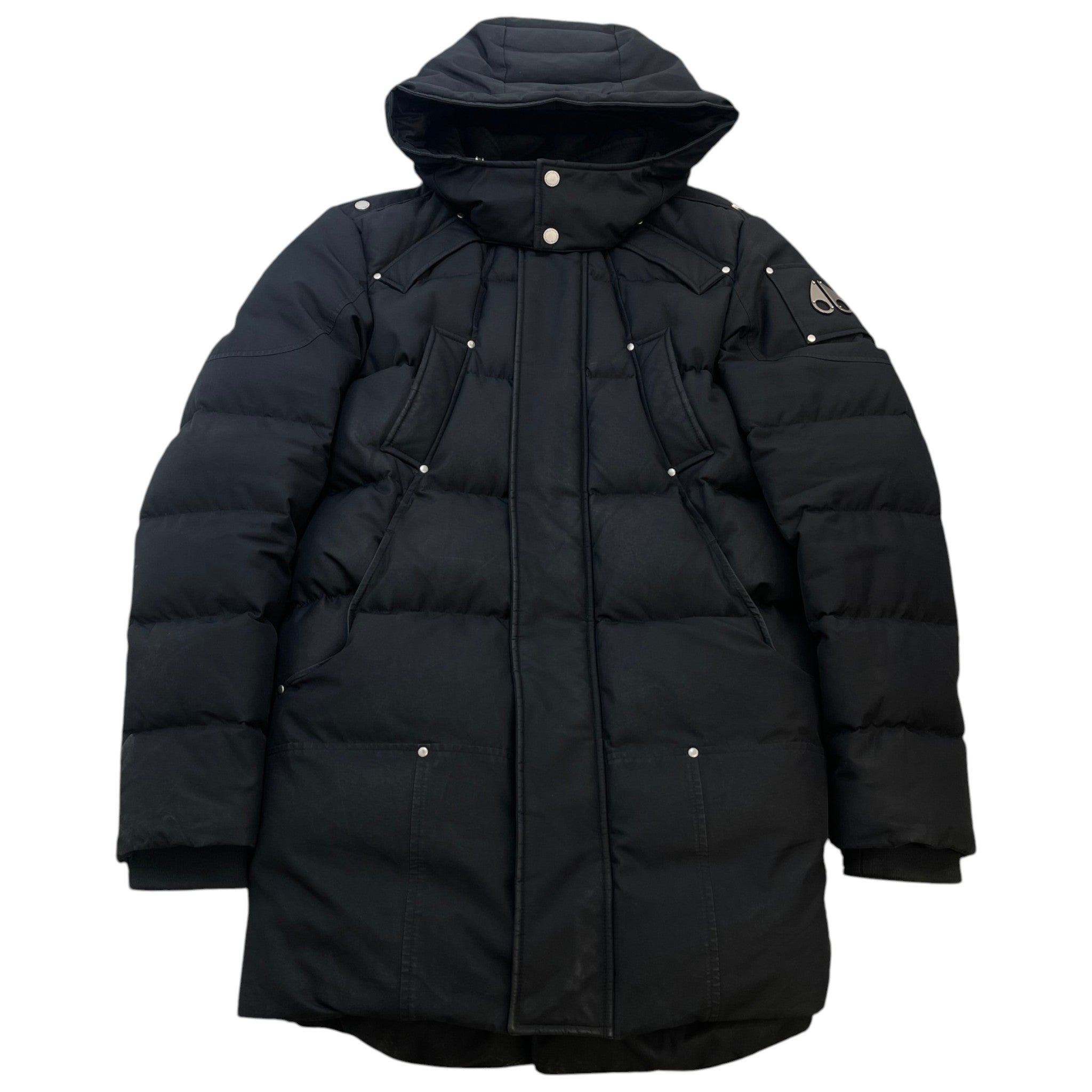 Men's Ulrecht Quilted Down Jacket Black Size M