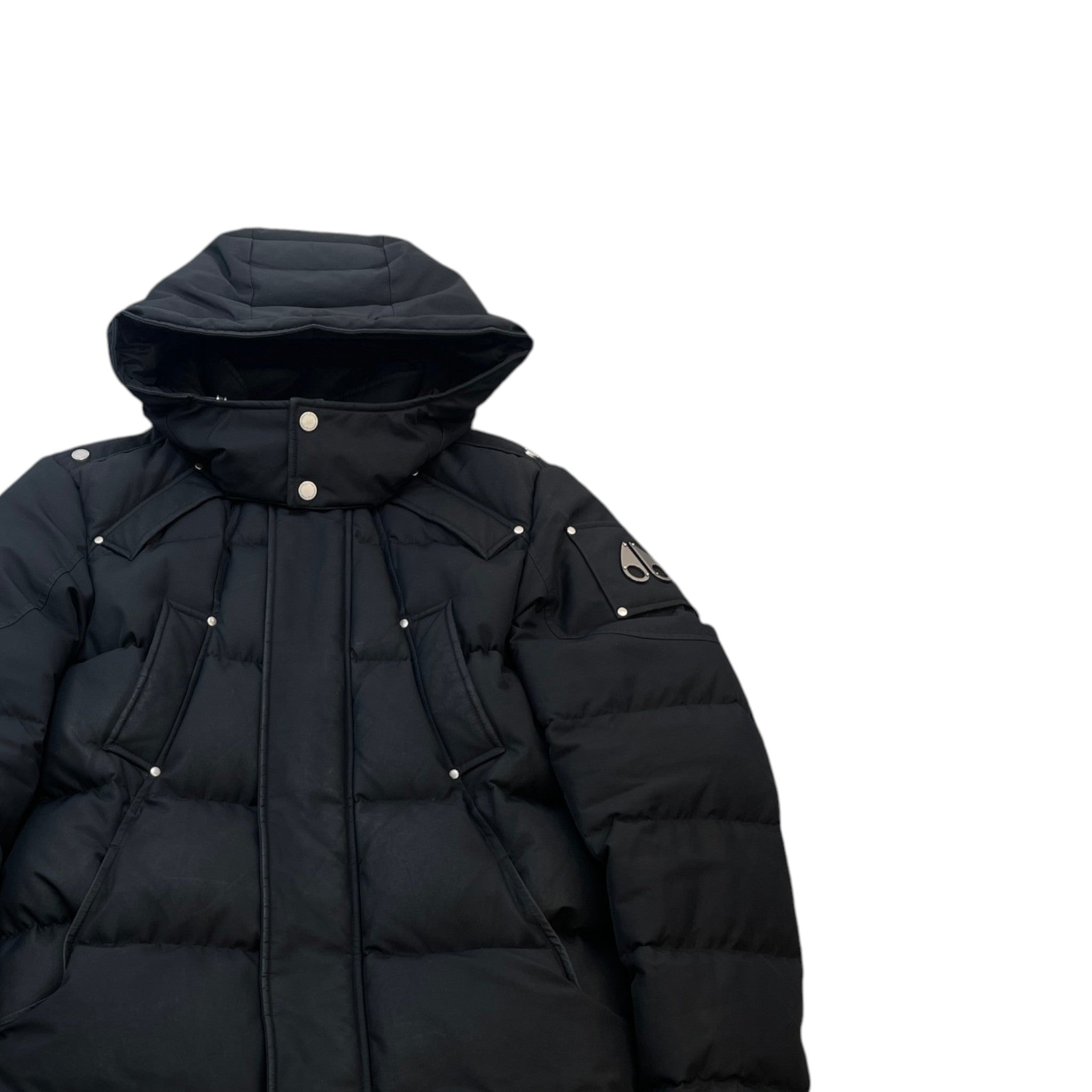 Men's Ulrecht Quilted Down Jacket Black Size M