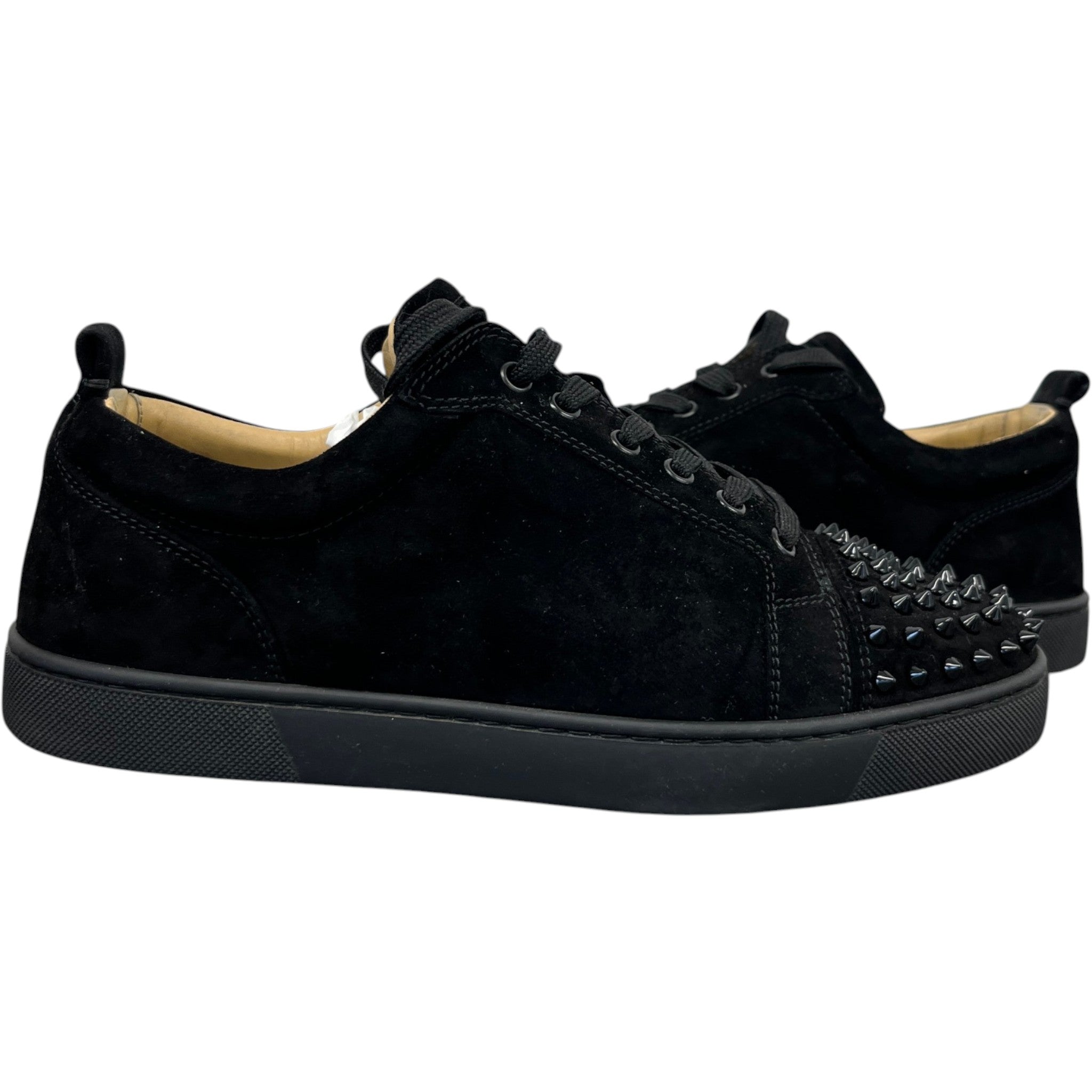 Men's Louis Junior Spikes Low Trainers Black Size EU 42.5 / UK 8.5