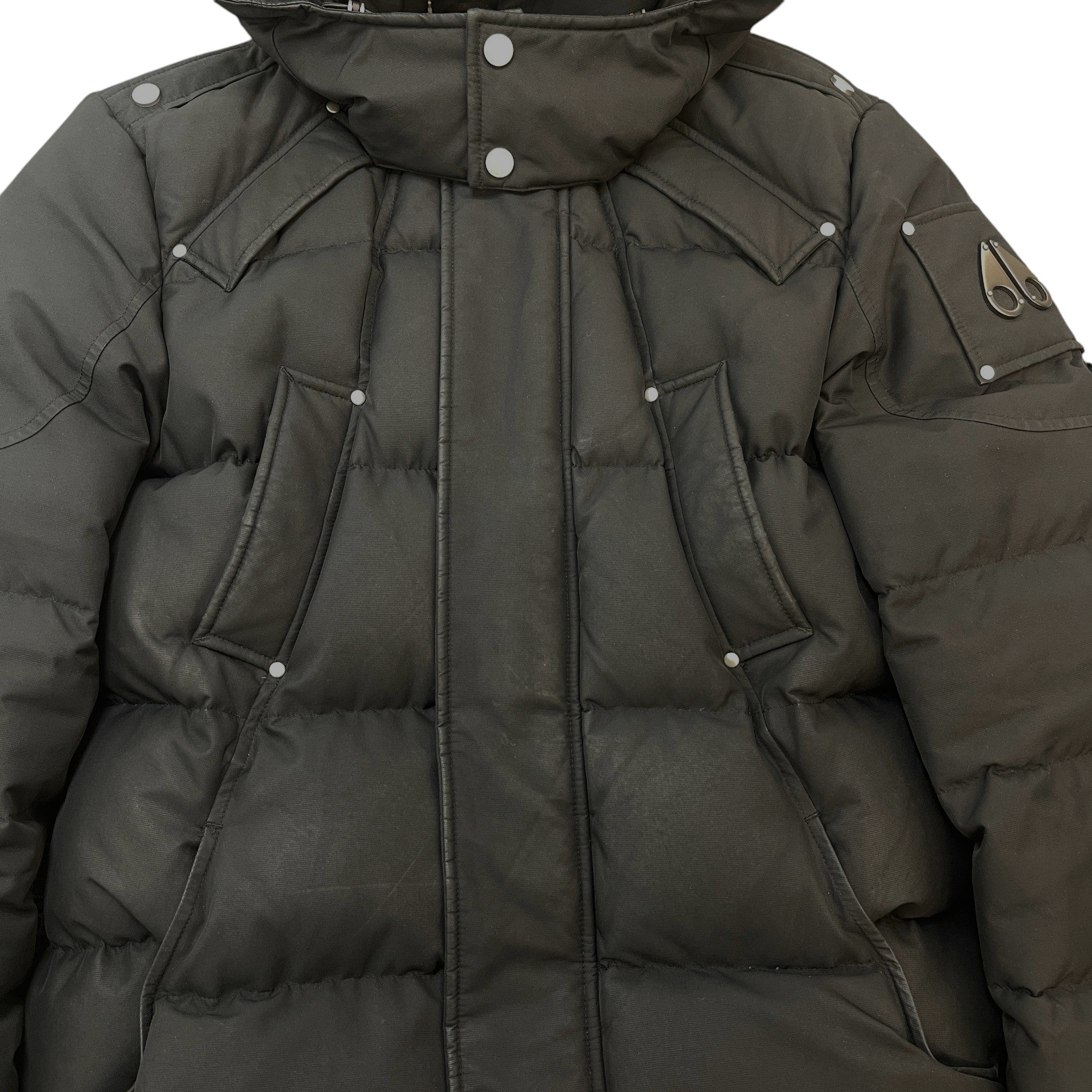 Men's Ulrecht Quilted Down Jacket Black Size M