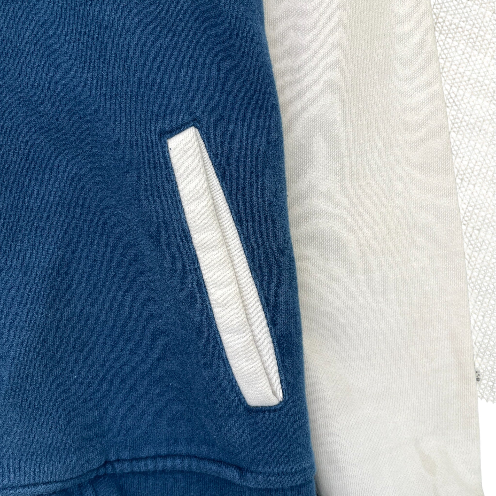 Men's Star Patch Varsity Jacket Blue Size XS