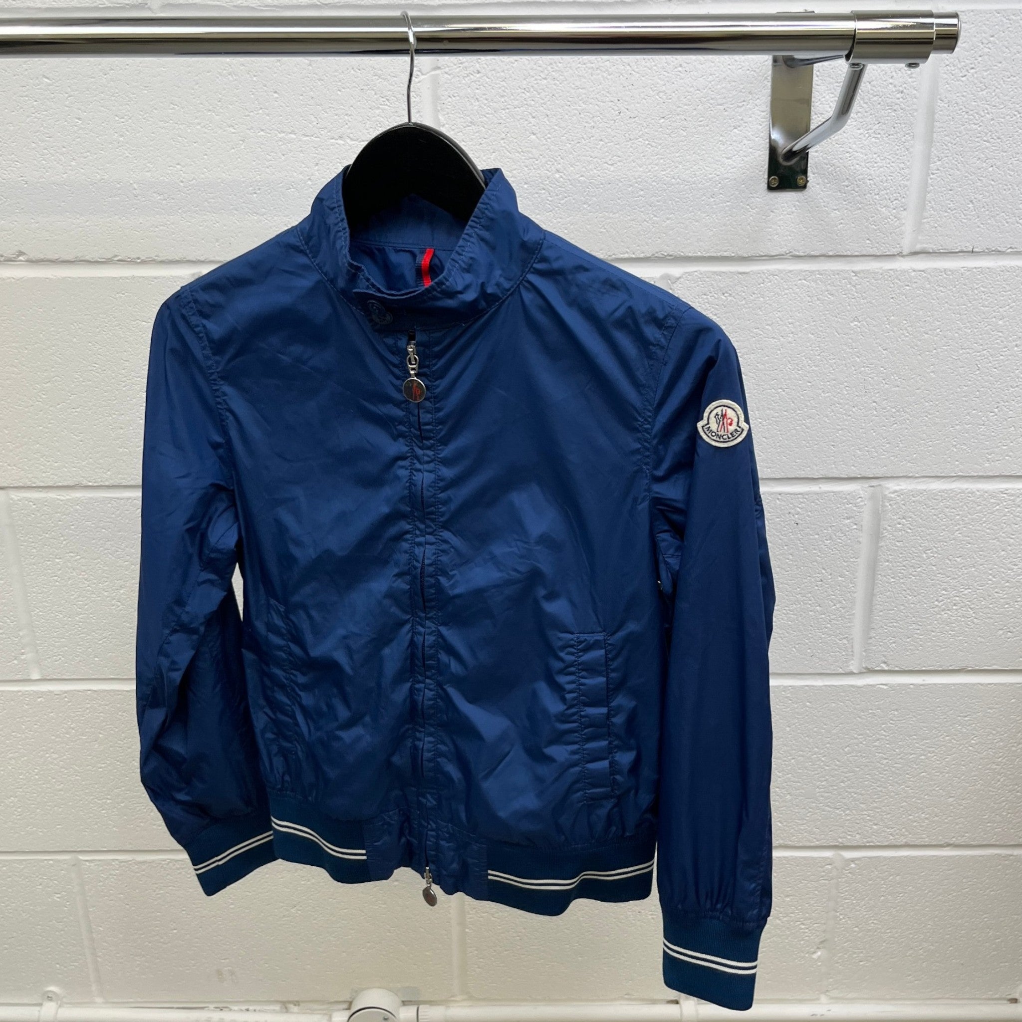 Men's Junior Bomber Jacket Navy Size Junior Age 12