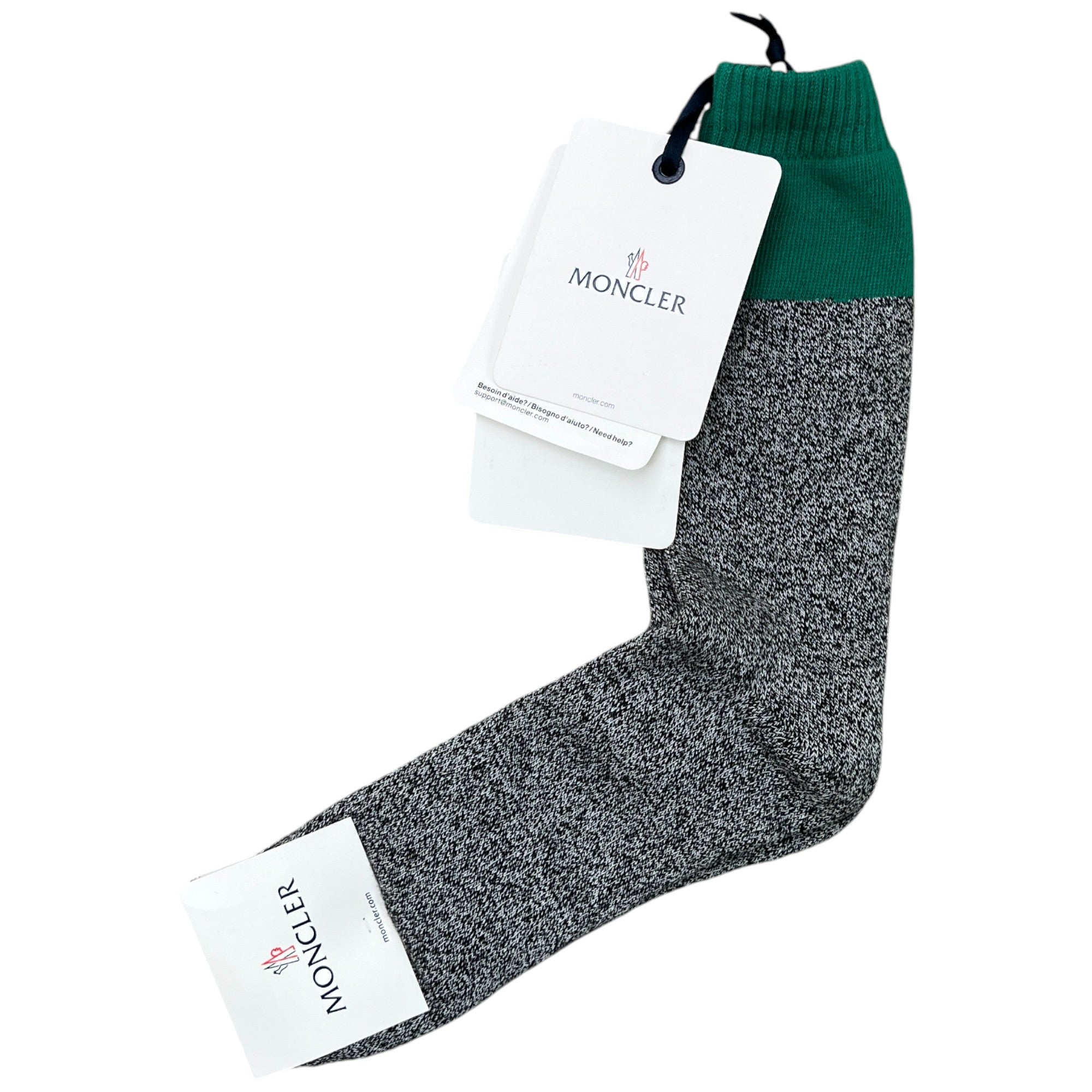 Men's Stripe Detail Socks Cream Size L