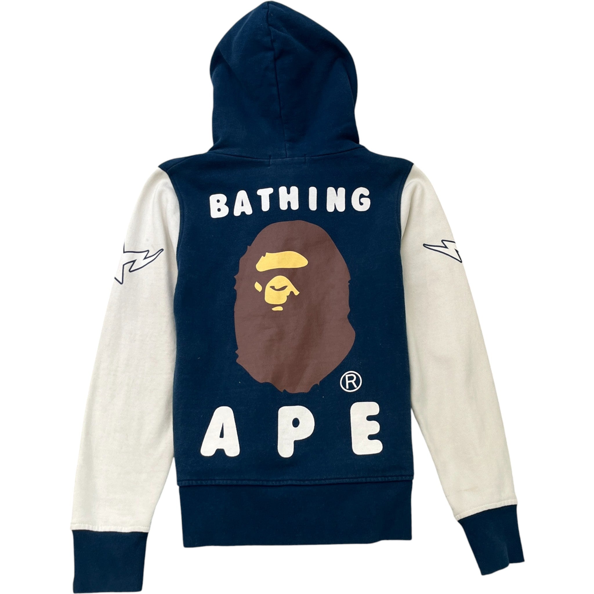 Men's Star Patch Varsity Jacket Blue Size XS