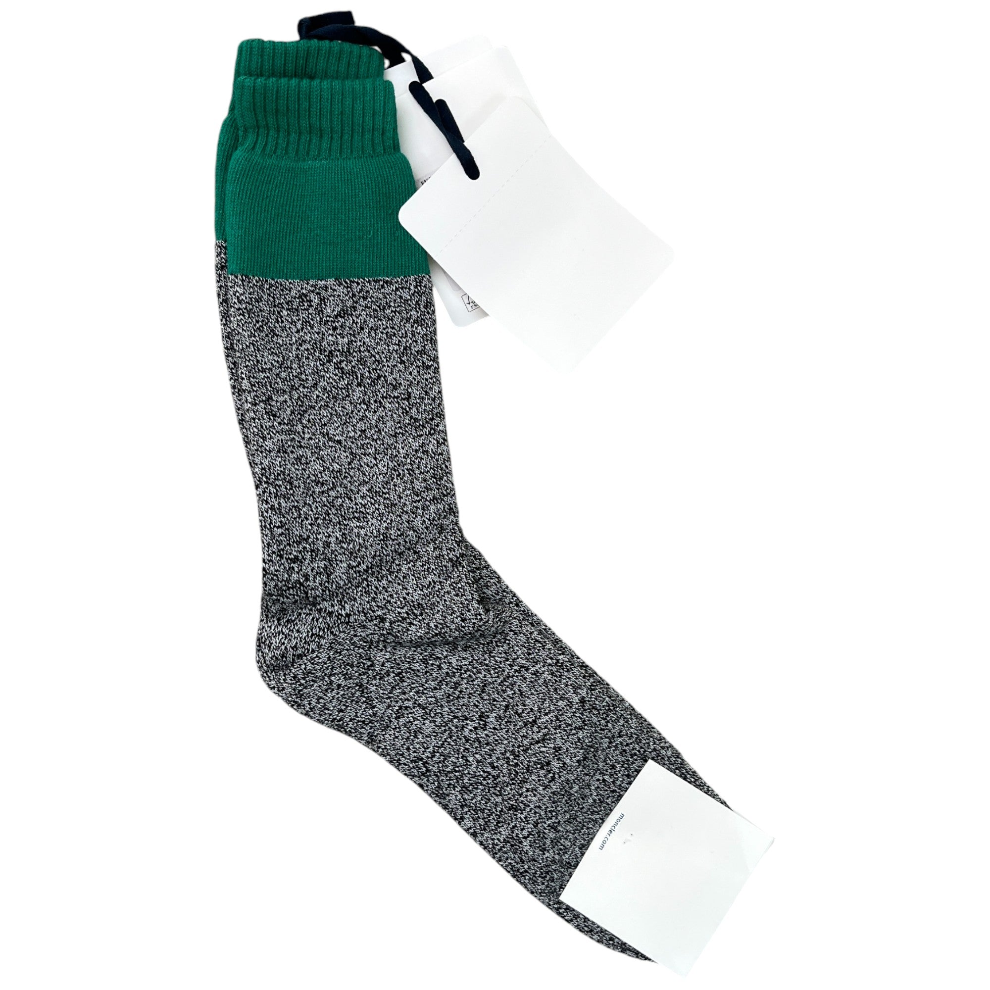 Men's Stripe Detail Socks Cream Size L