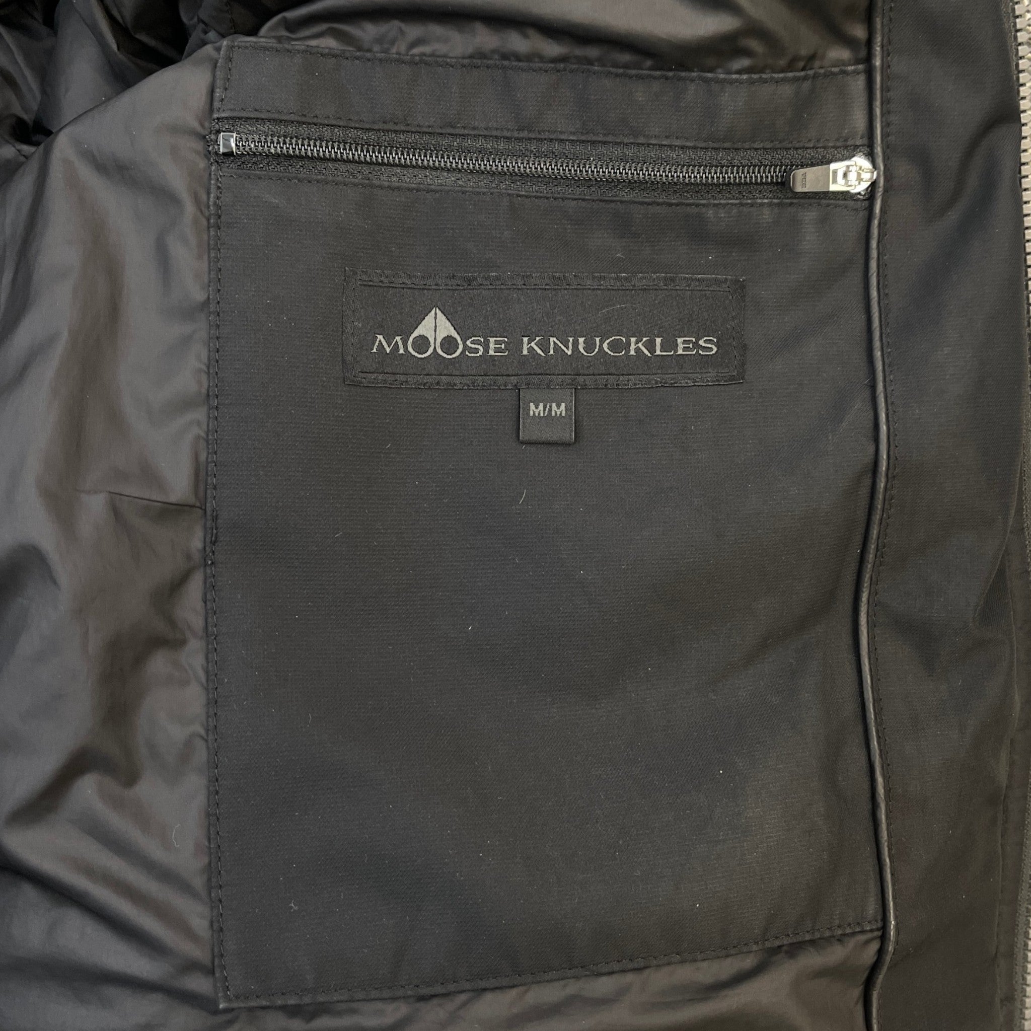 Men's Ulrecht Quilted Down Jacket Black Size M