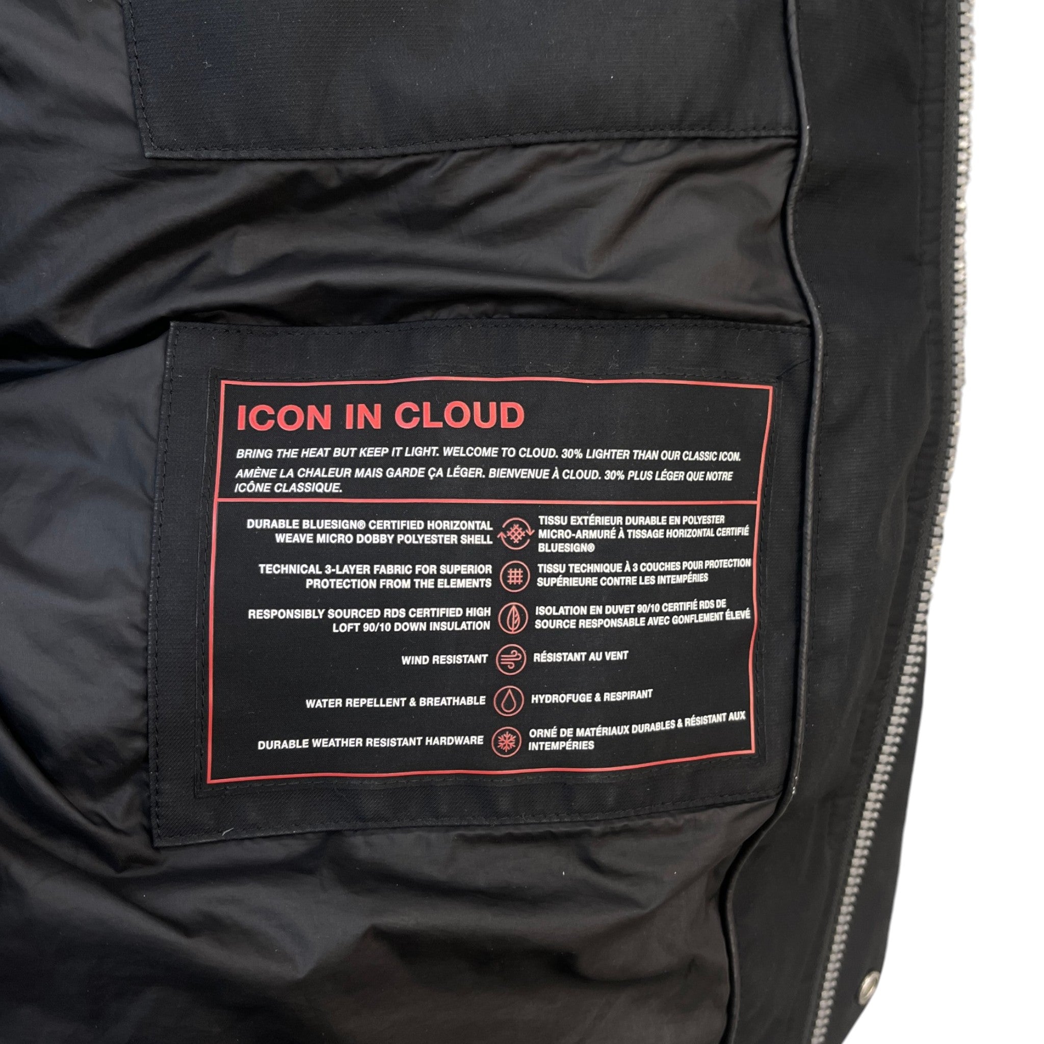 Men's Ulrecht Quilted Down Jacket Black Size M