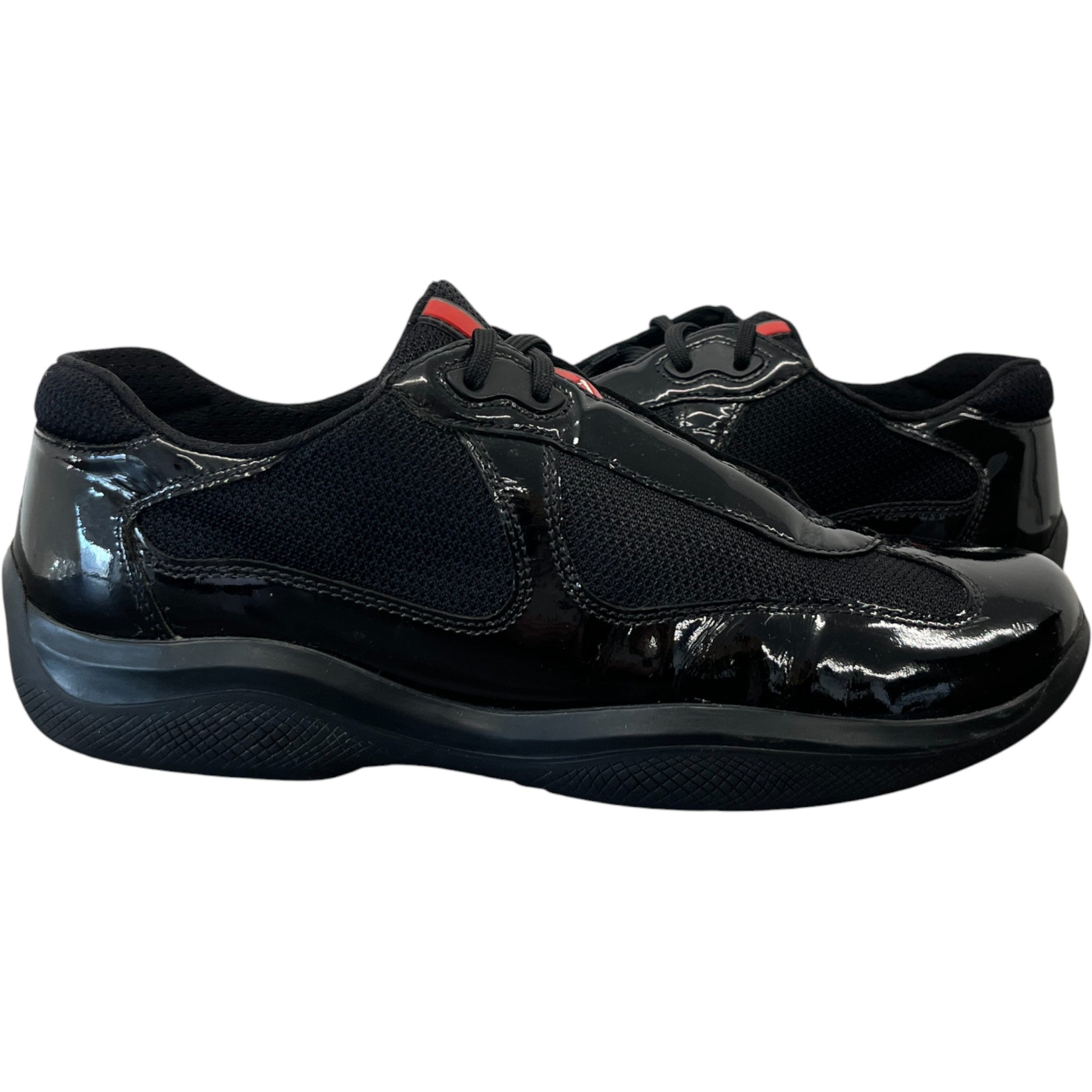 Men's America'S Cup Low Trainers Black Size EU 40.5 / UK 6.5