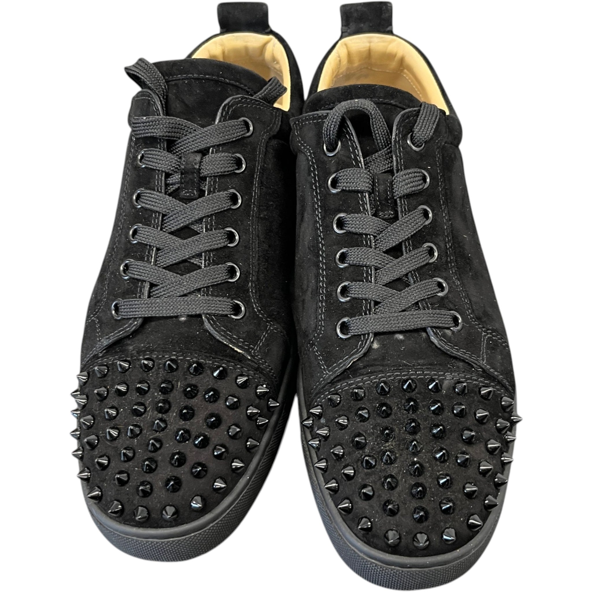 Men's Louis Junior Spikes Low Trainers Black Size EU 42.5 / UK 8.5