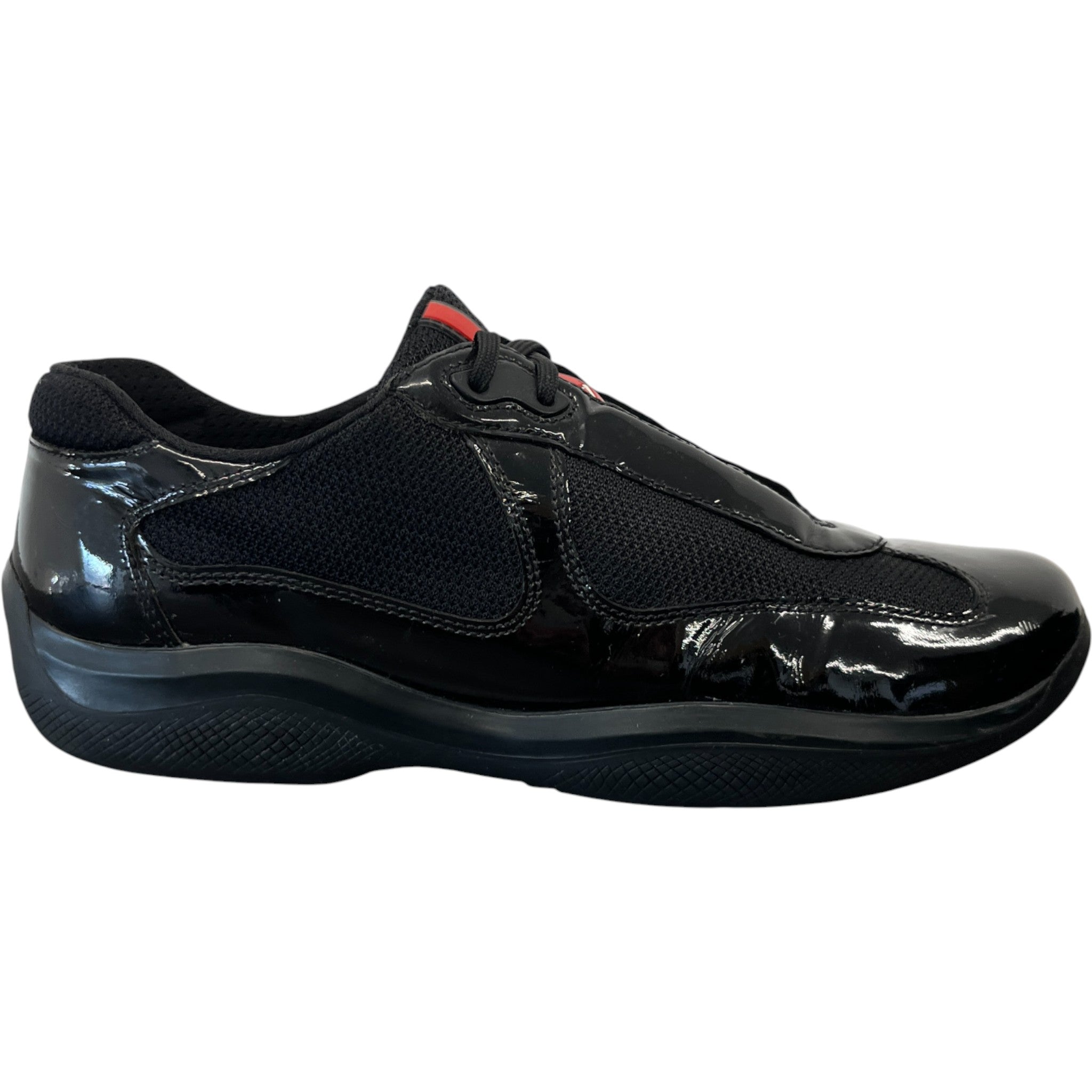 Men's America'S Cup Low Trainers Black Size EU 40.5 / UK 6.5