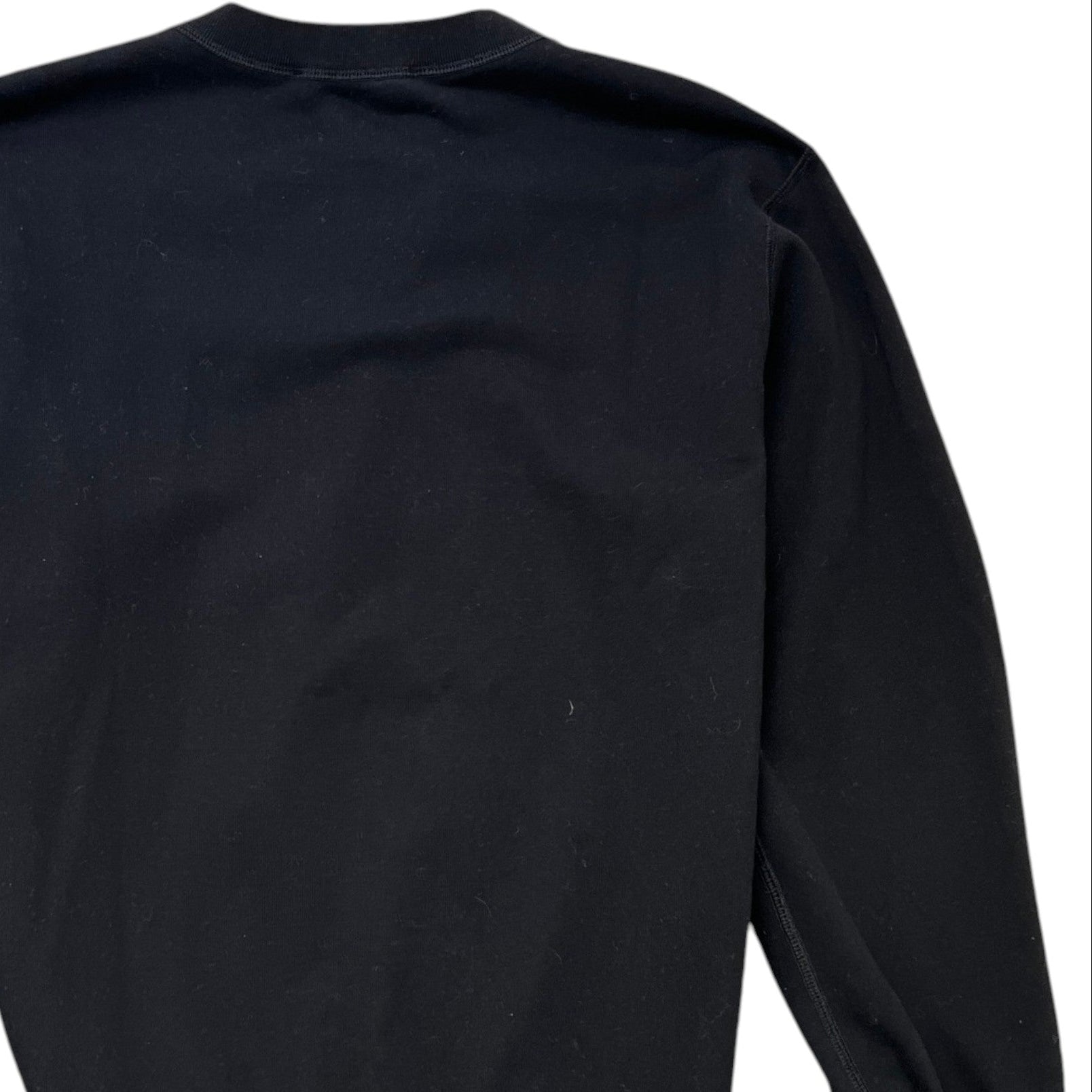 Men's Logo Print Sweatshirt Black Size IT 46 / UK S