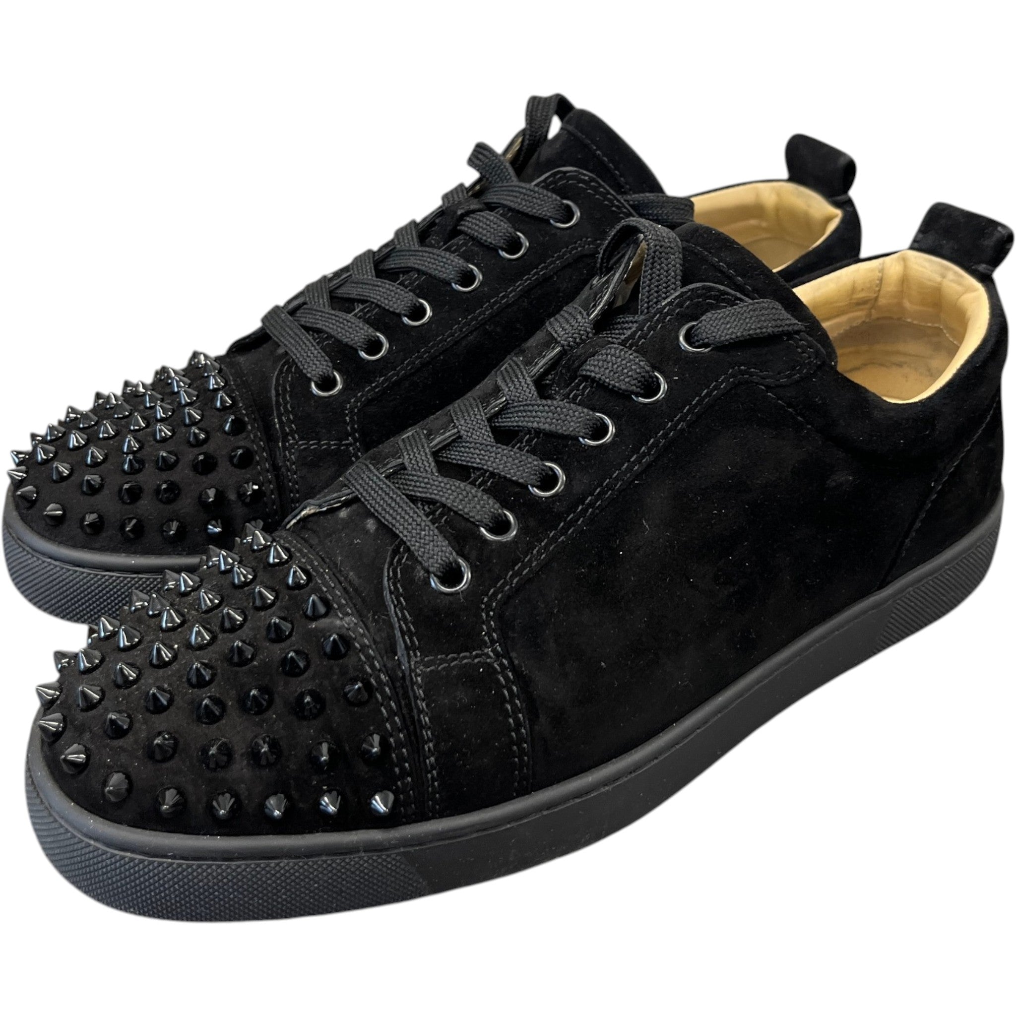 Men's Louis Junior Spikes Low Trainers Black Size EU 42.5 / UK 8.5