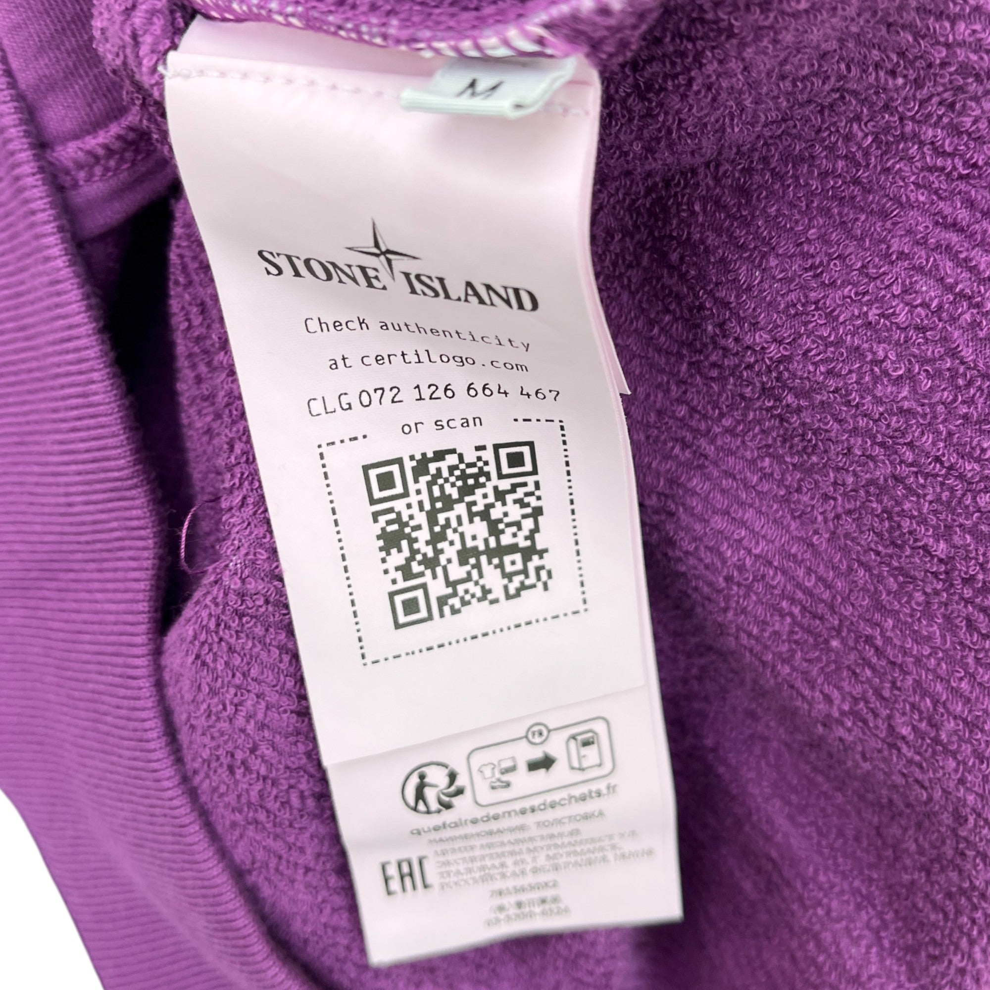 Men's Felepa Hoodie Purple Size M