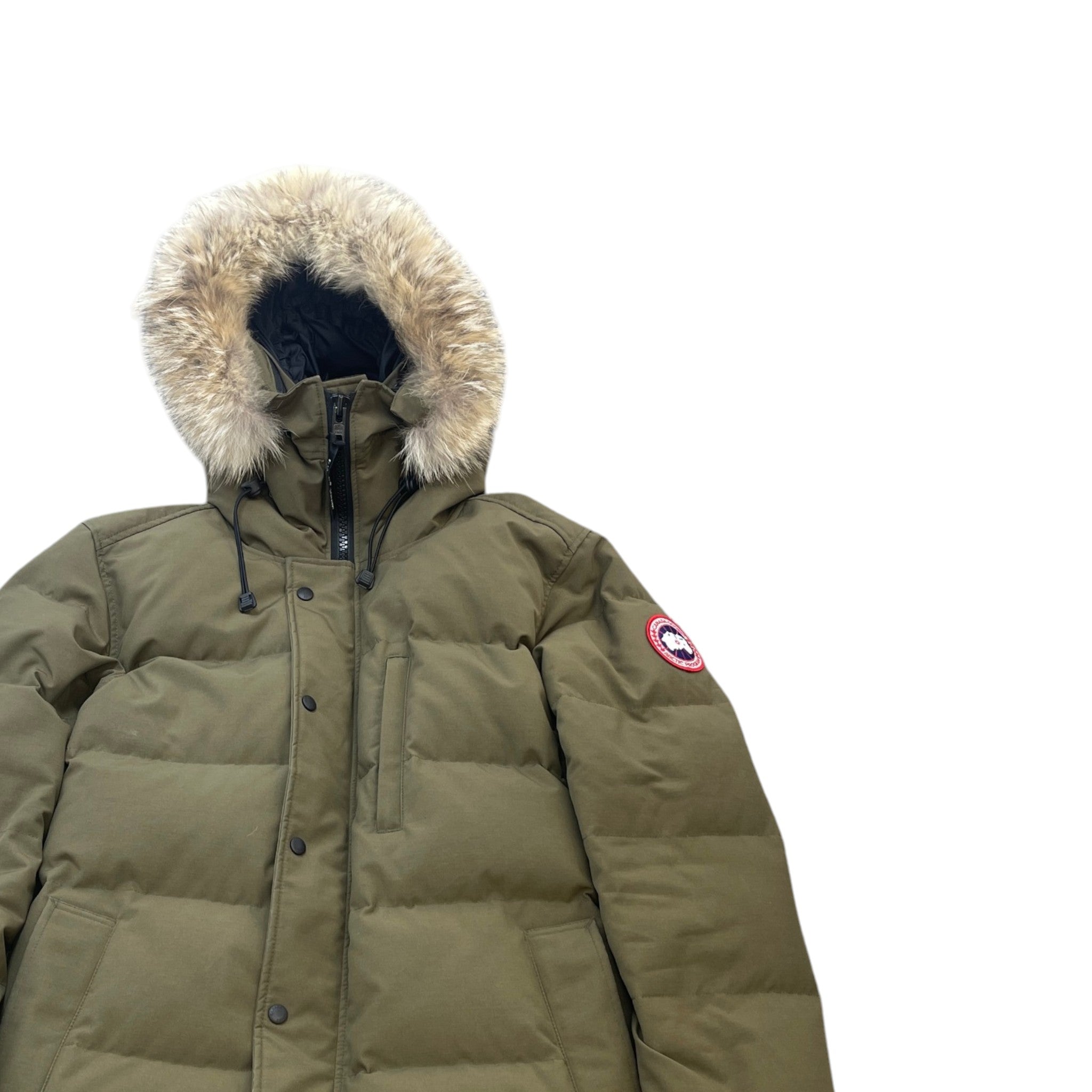 Men's Carson Down Jacket Khaki Size XL
