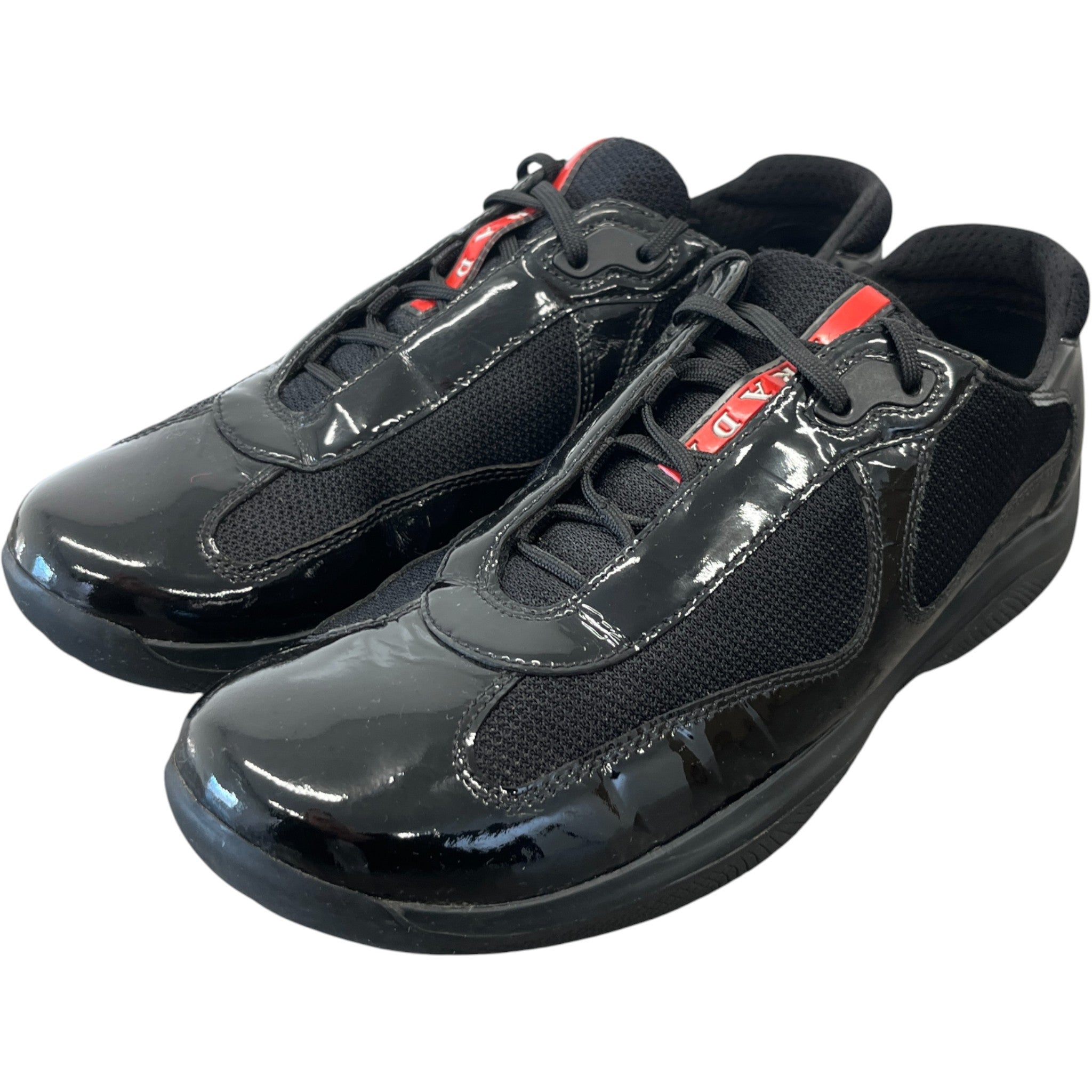Men's America'S Cup Low Trainers Black Size EU 40.5 / UK 6.5