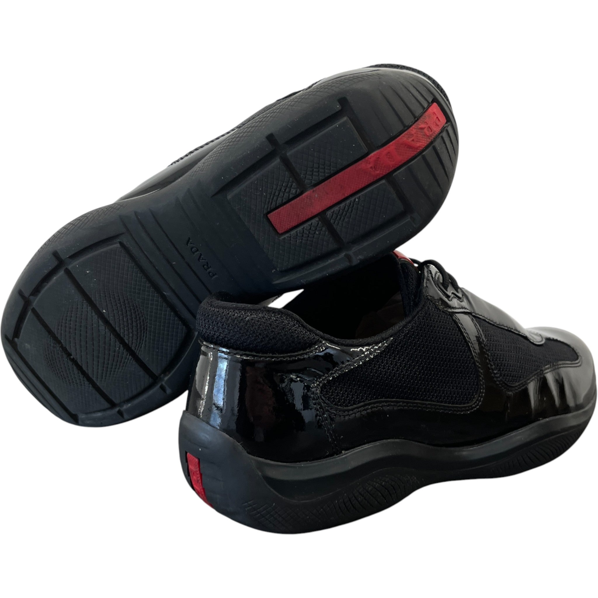 Men's America'S Cup Low Trainers Black Size EU 40.5 / UK 6.5