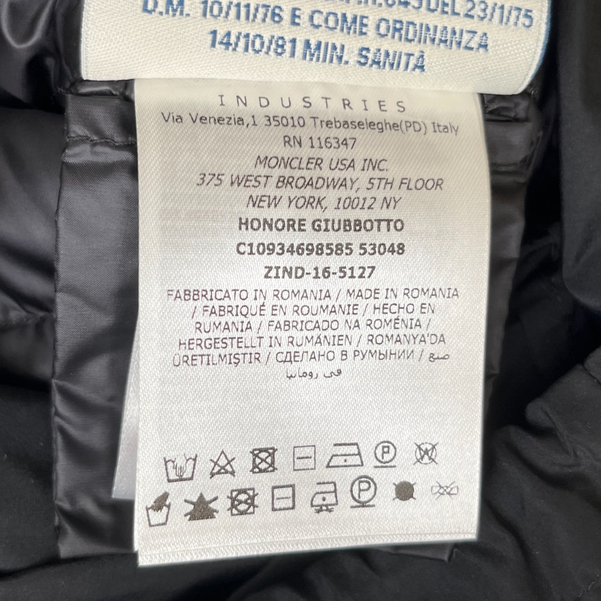 Women's Honore Jacket Black Size 2 / UK 12