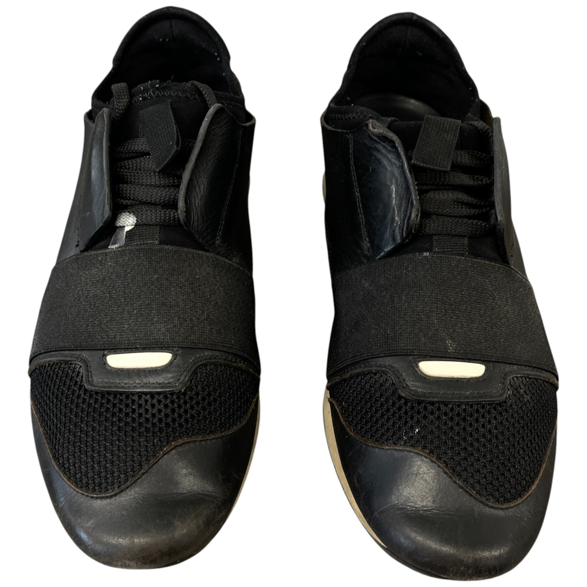 Men's Race Runner Low Trainers Black Size EU 41 / UK 7