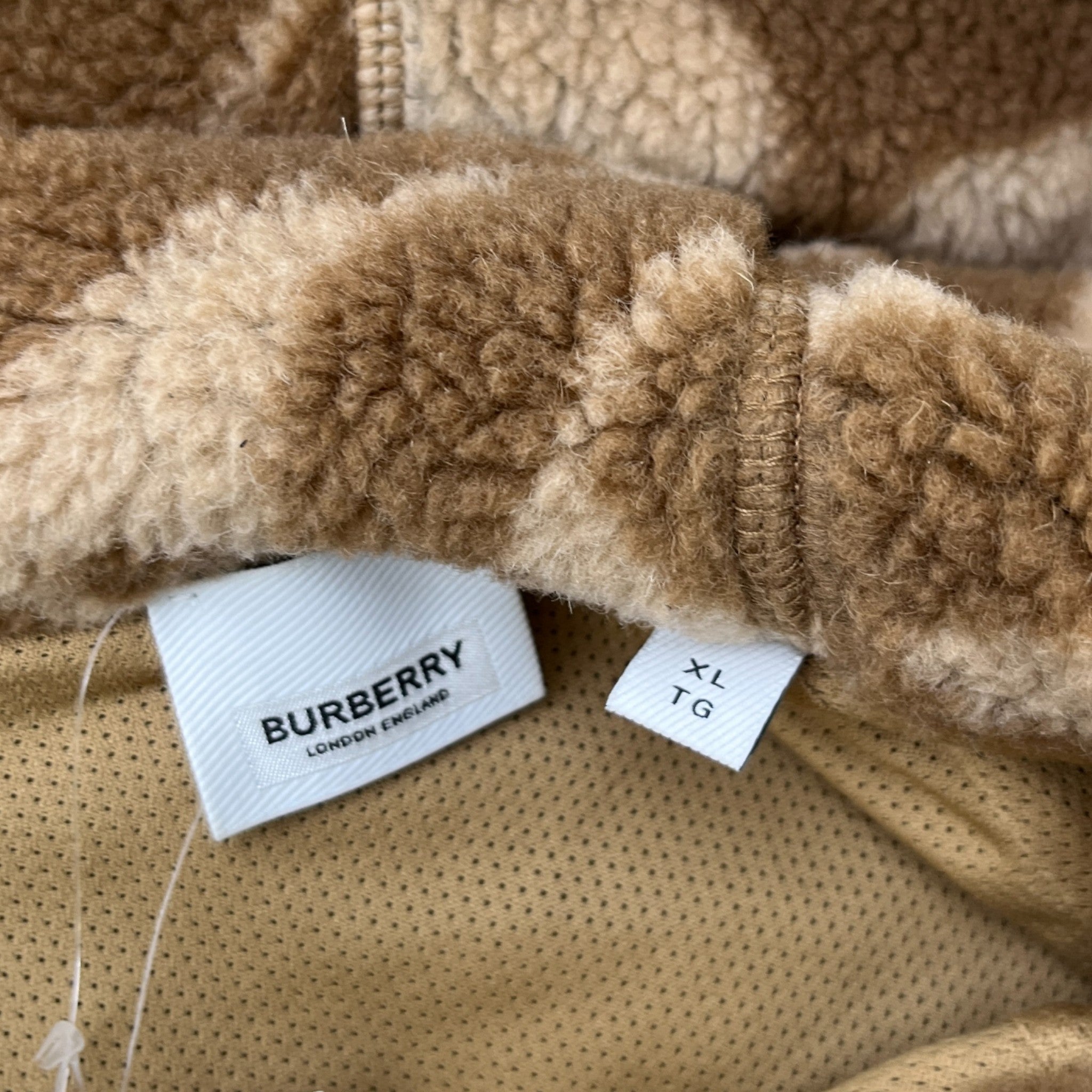 Men's Dartmouth Tb Fleece Jacket Brown Size XL