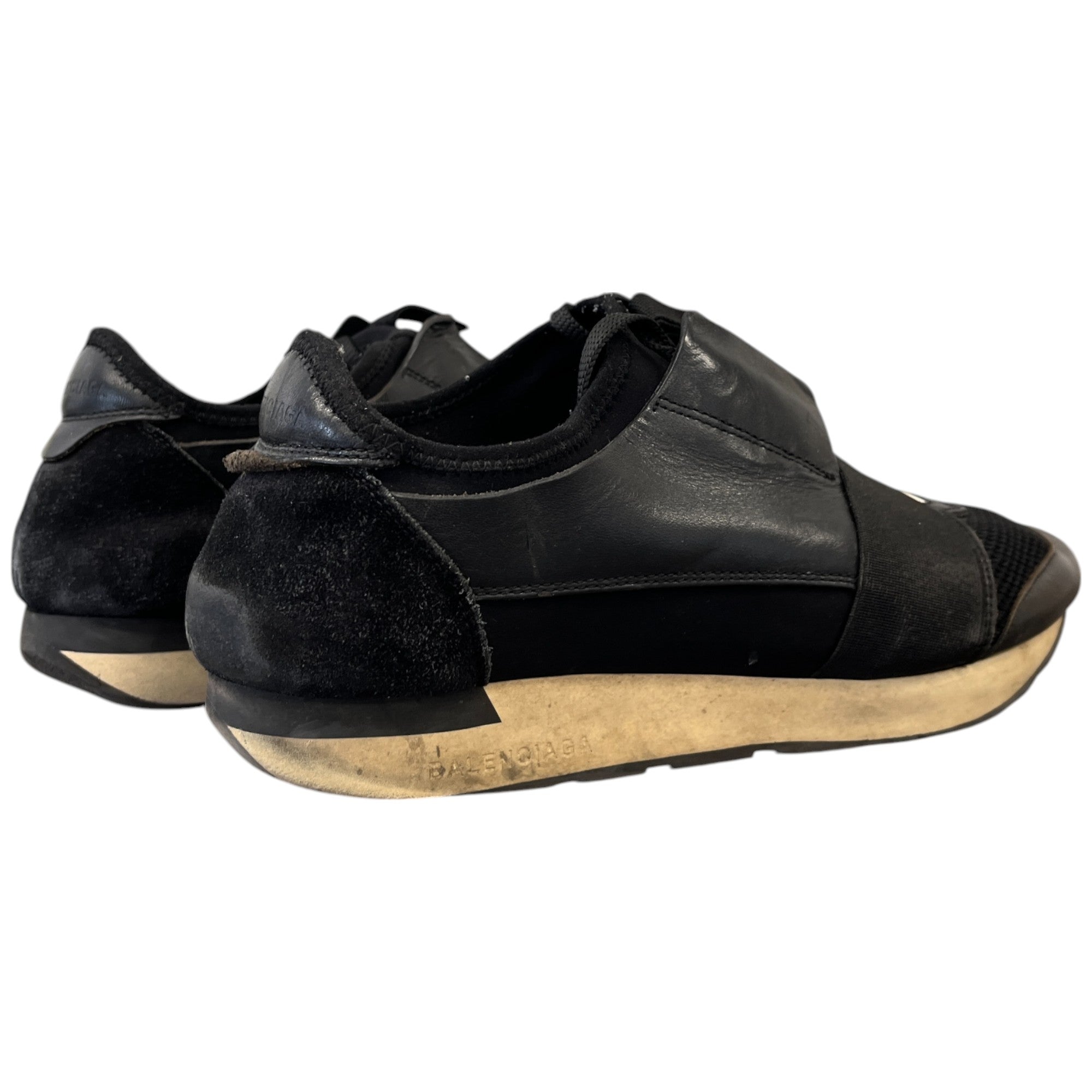 Men's Race Runner Low Trainers Black Size EU 41 / UK 7