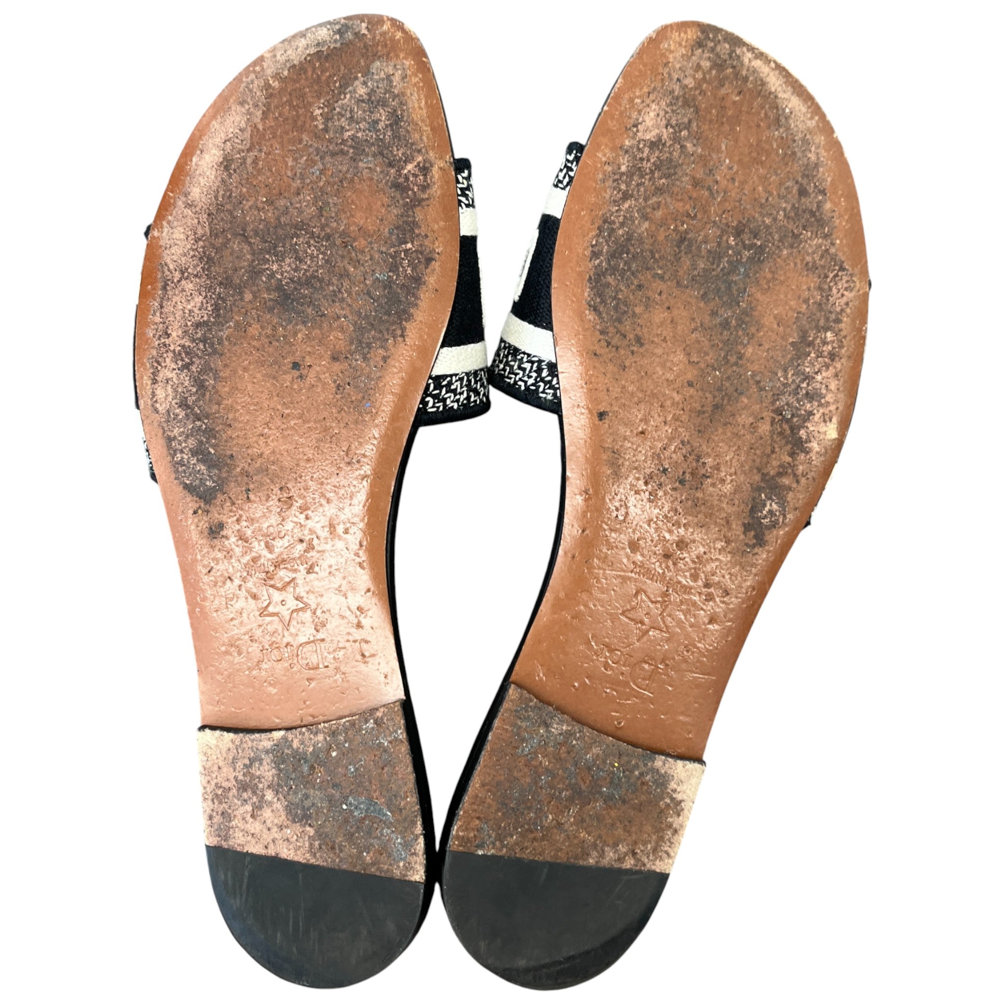 Women's Dway Slides Black Size EU 36.5 / UK 3.5