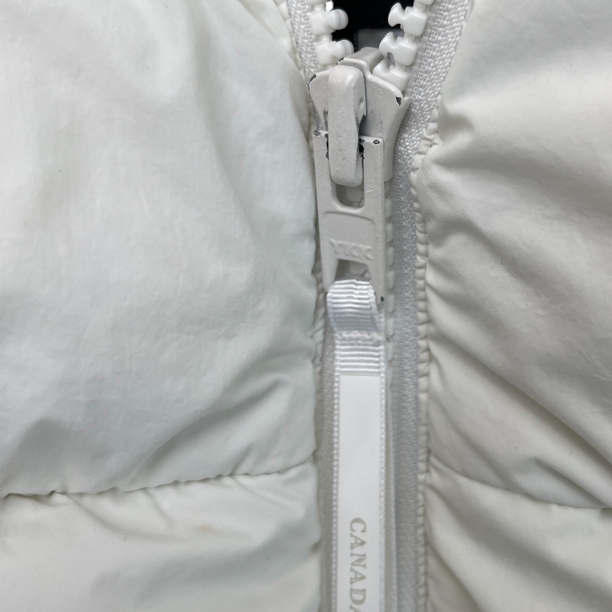 Men's Lawrence Puffer Gilet White Size S