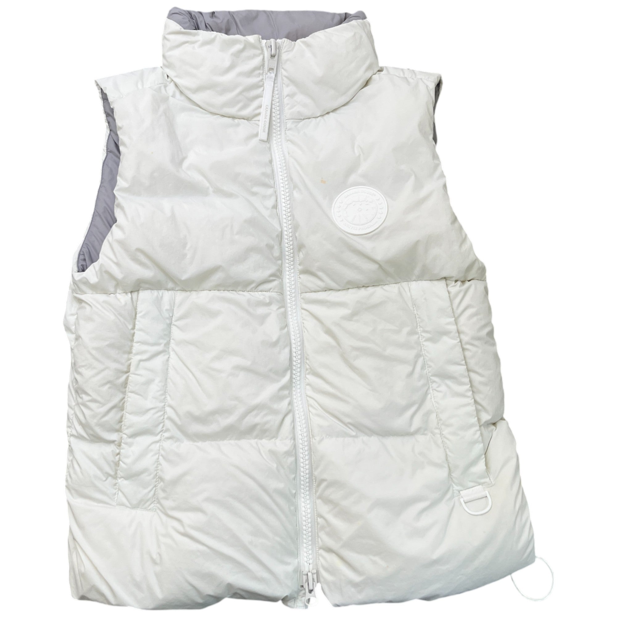 Men's Lawrence Puffer Gilet White Size S