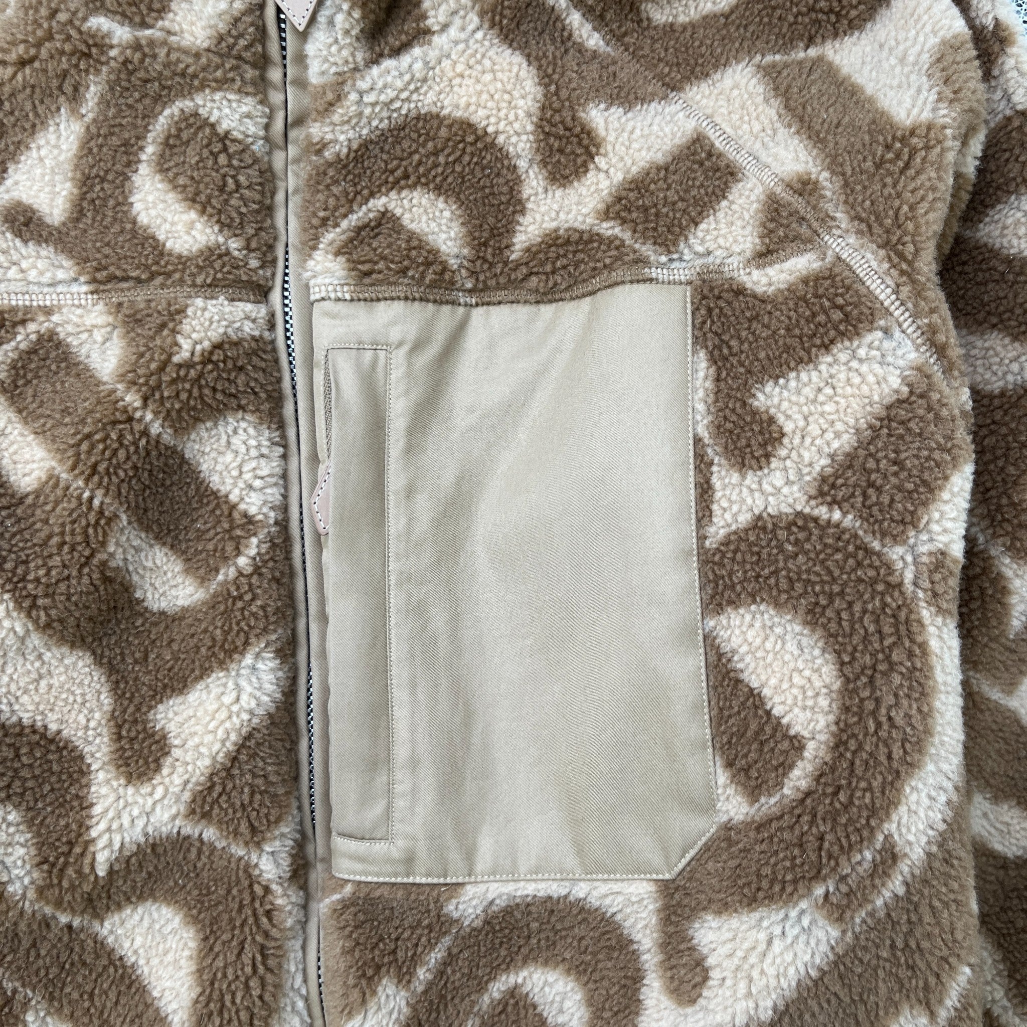 Men's Dartmouth Tb Fleece Jacket Brown Size XL