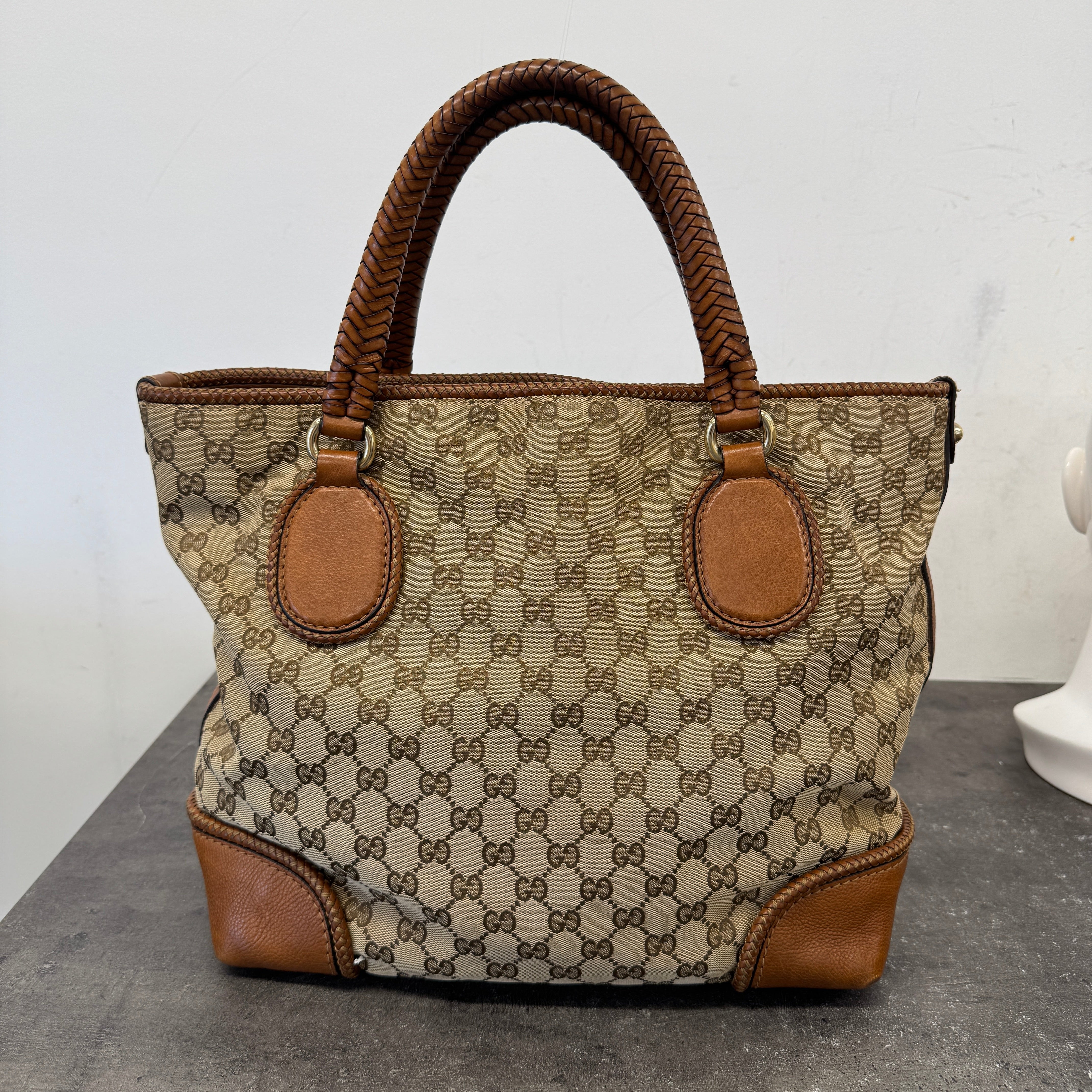 Women's Gg Supreme Marrakech Tote Bag Brown