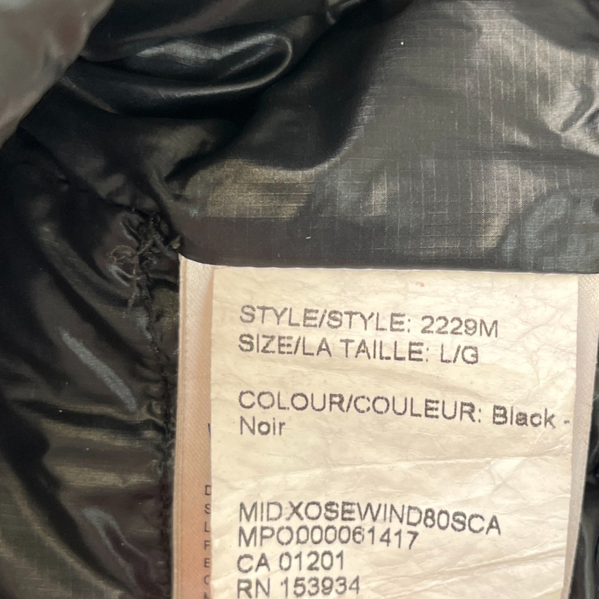 Men's Crofton Gilet Black Size L