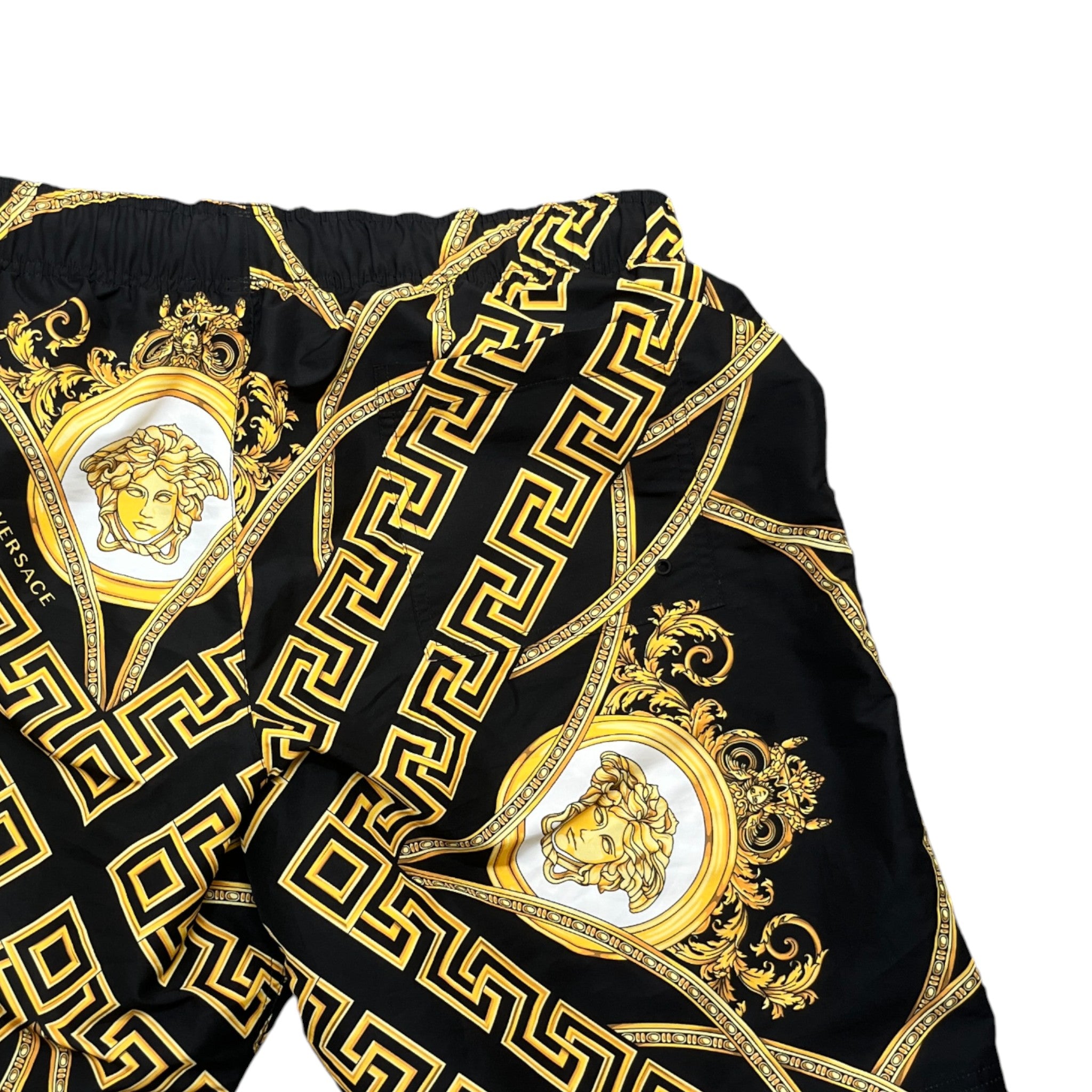 Men's Barocco Swim Shorts Black Size XS