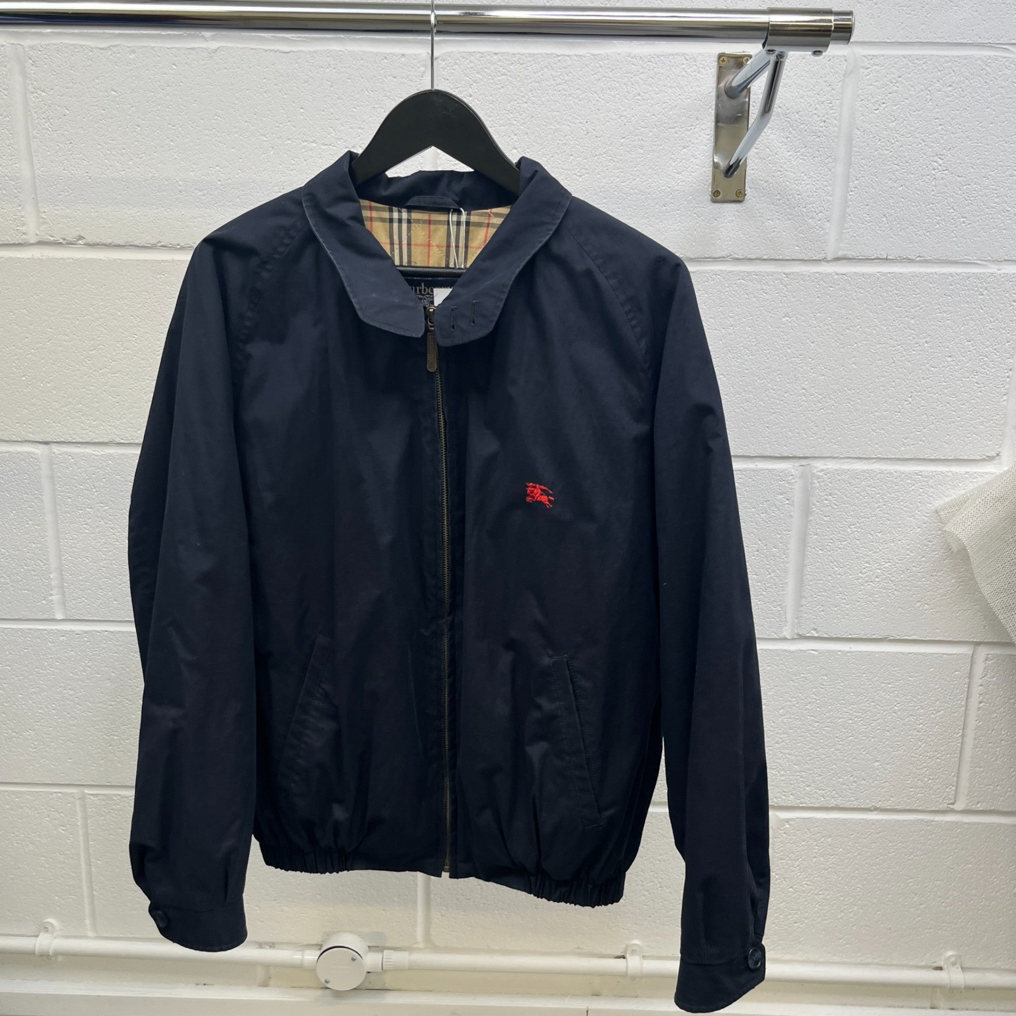 Men's Harrington Jacket Navy Size M