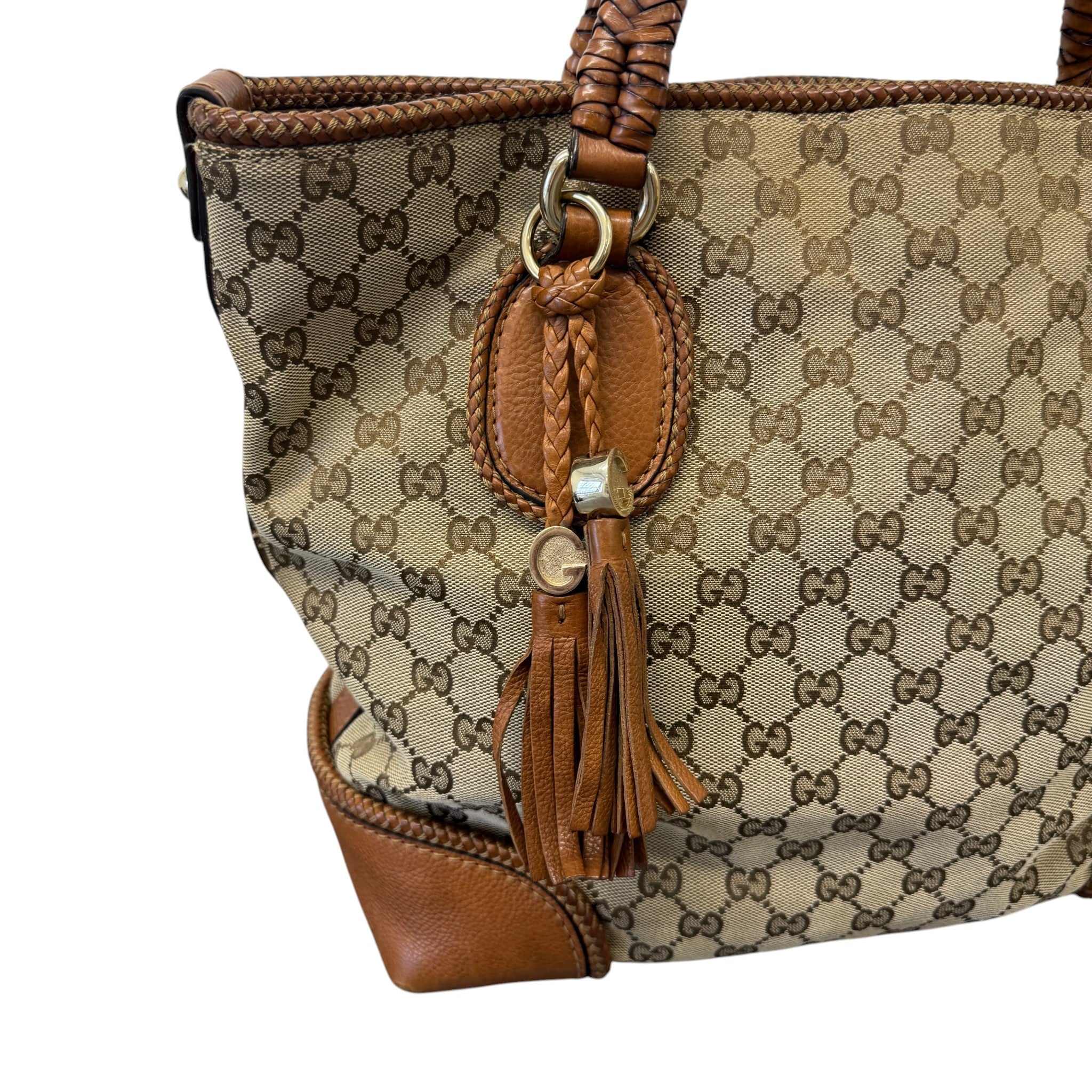 Women's Gg Supreme Marrakech Tote Bag Brown