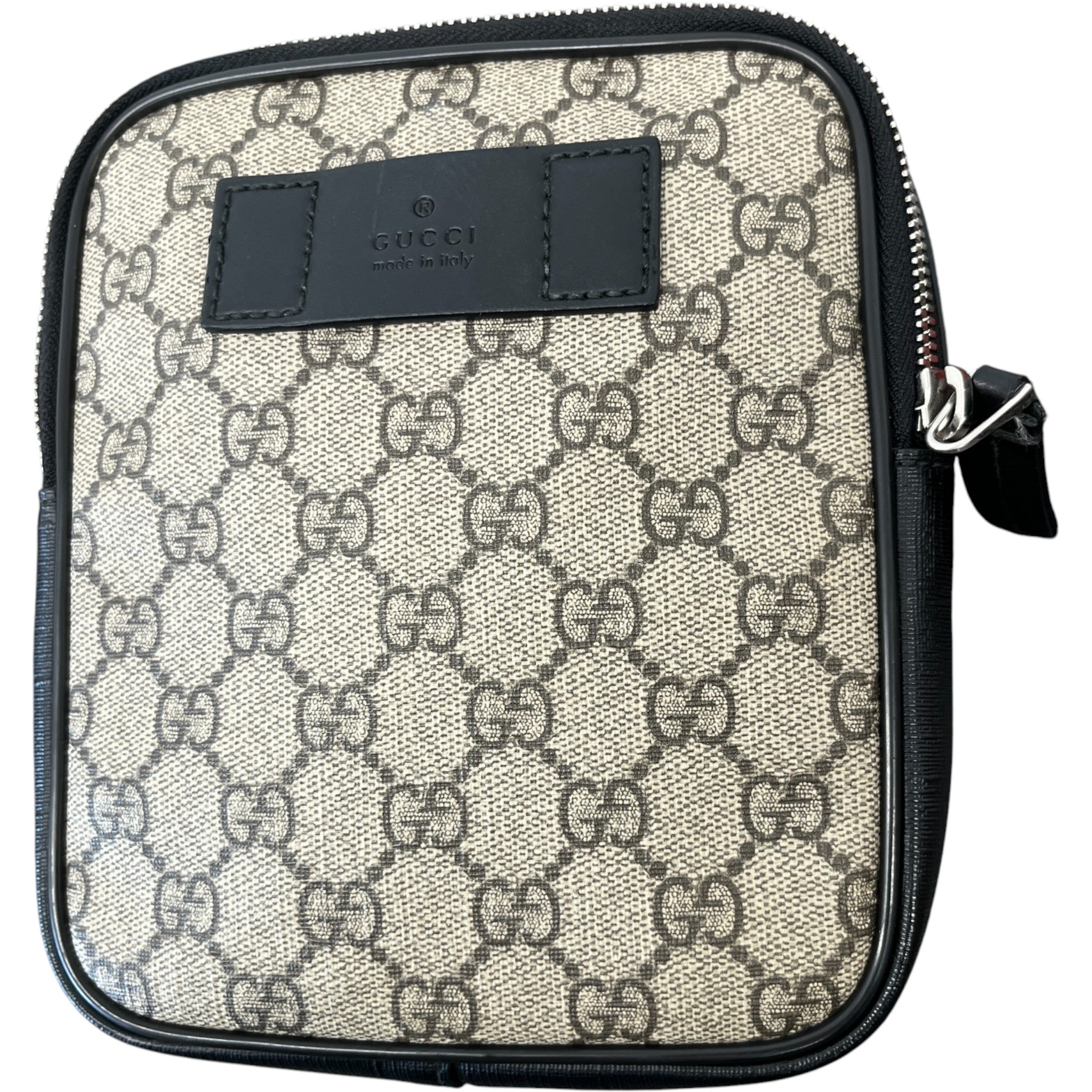 Men's Gg Supreme Web Belt Bag Beige