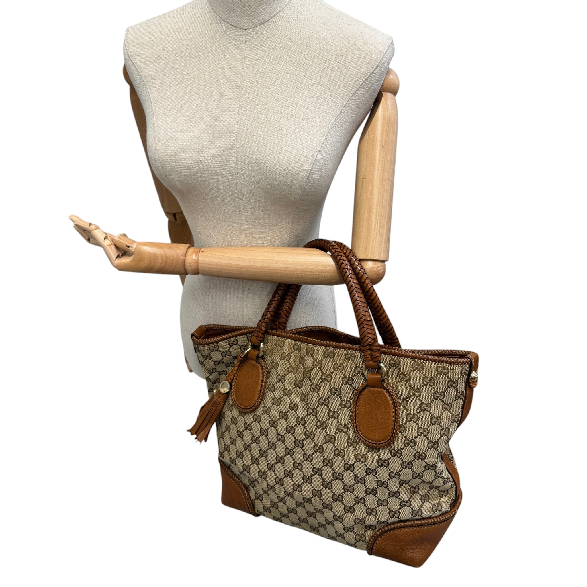 Women's Gg Supreme Marrakech Tote Bag Brown
