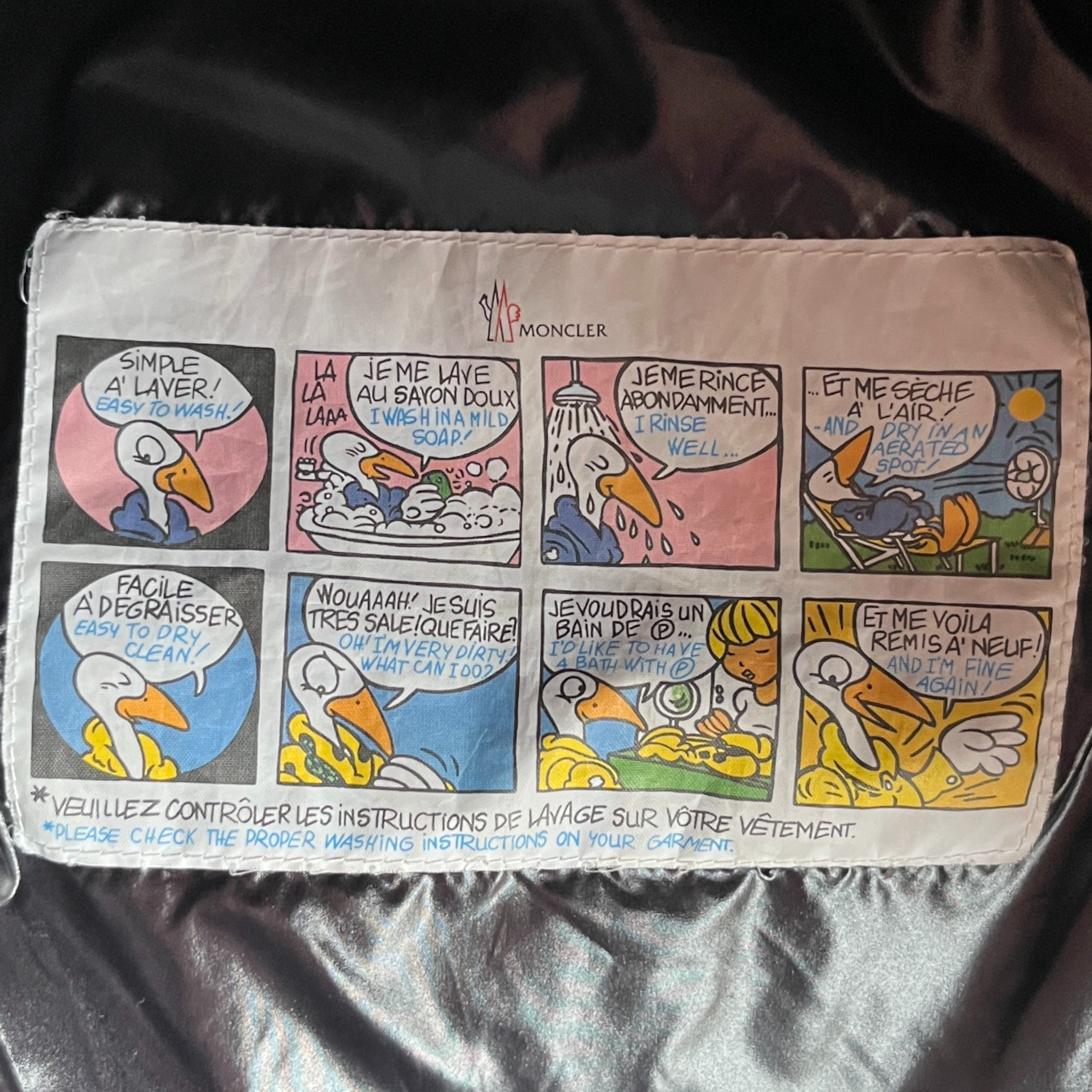 Men's Cuvellier Down Jacket Black Size 2 / M