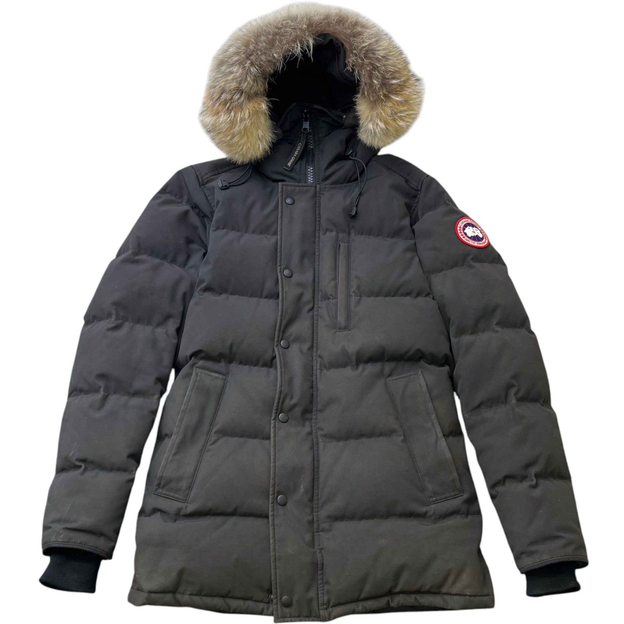 Men's Carson Parka Down Jacket Black Size S