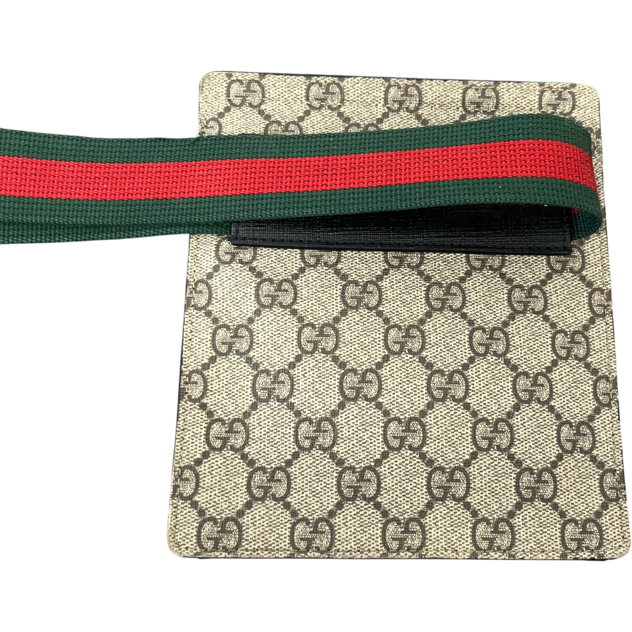 Men's Gg Supreme Web Belt Bag Beige