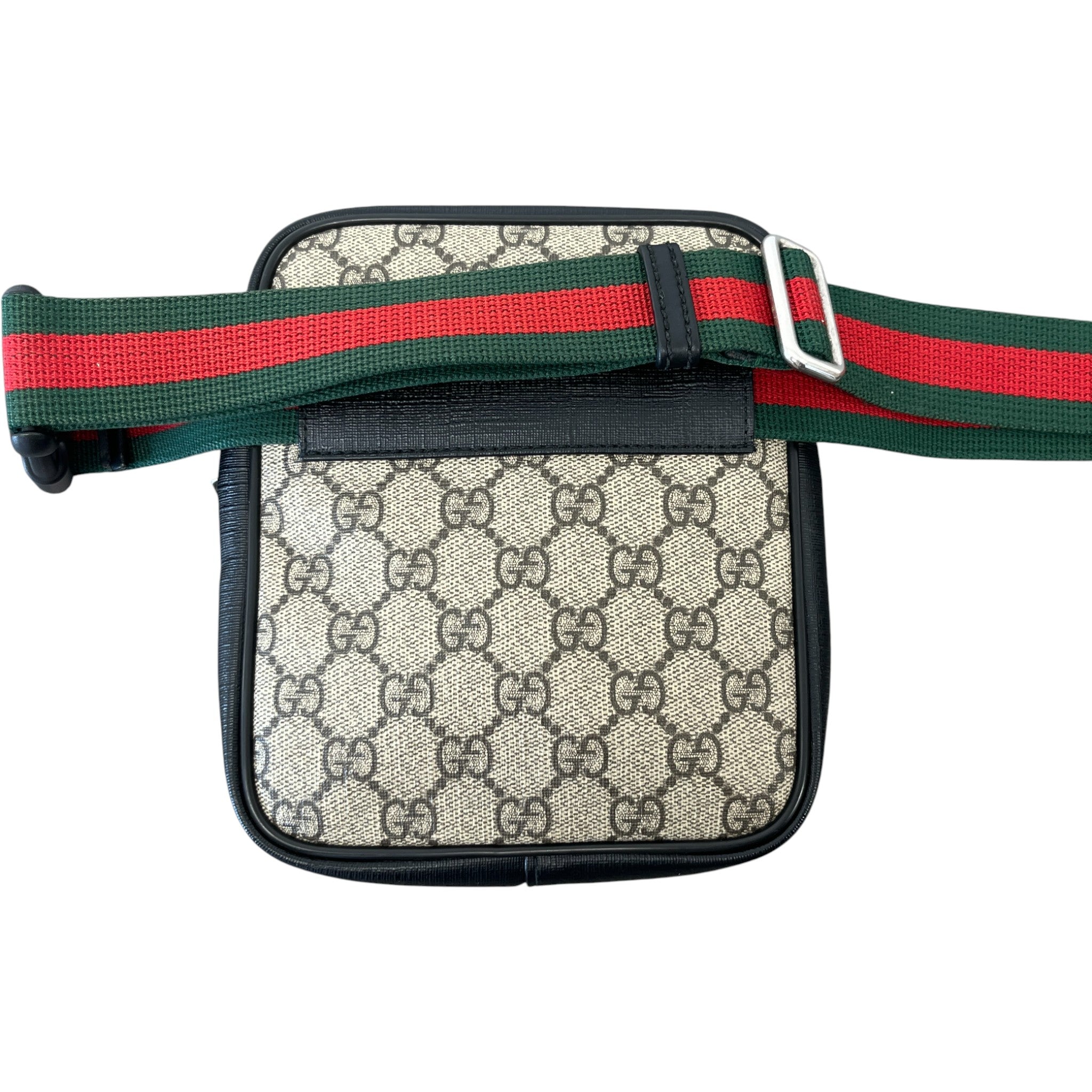 Men's Gg Supreme Web Belt Bag Beige