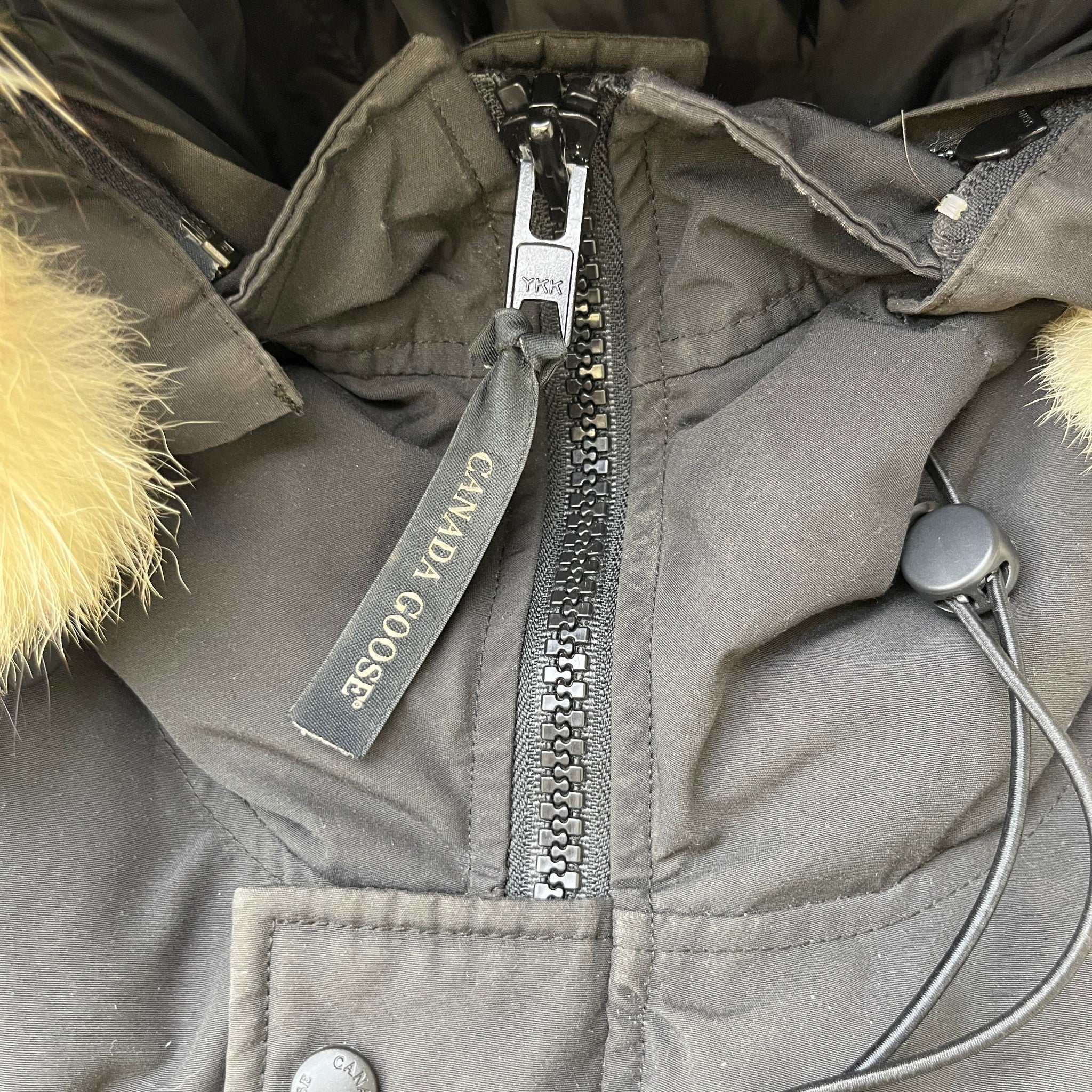 Men's Carson Parka Down Jacket Black Size S