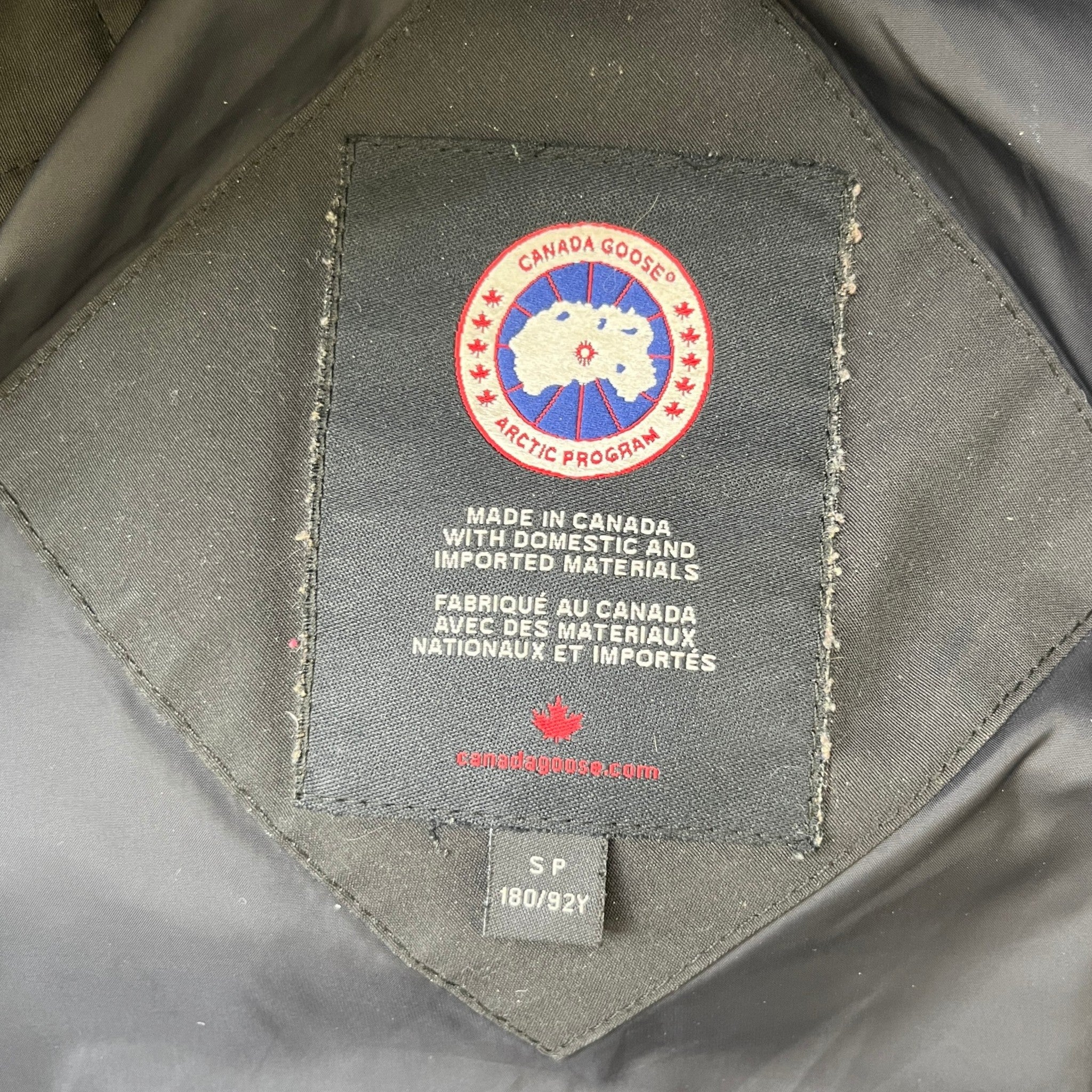 Men's Carson Parka Down Jacket Black Size S