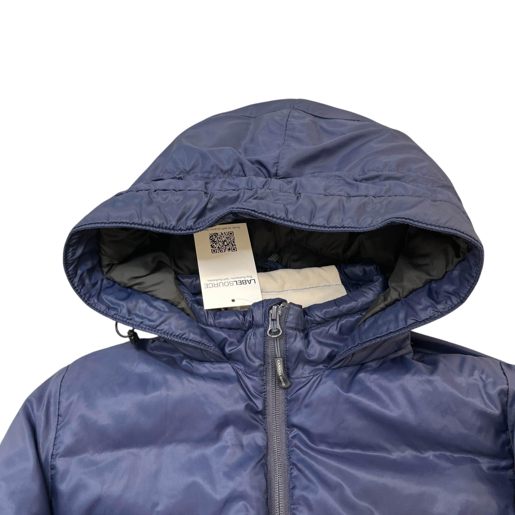 Women's Camp Hooded Down Jacket Navy Size XS