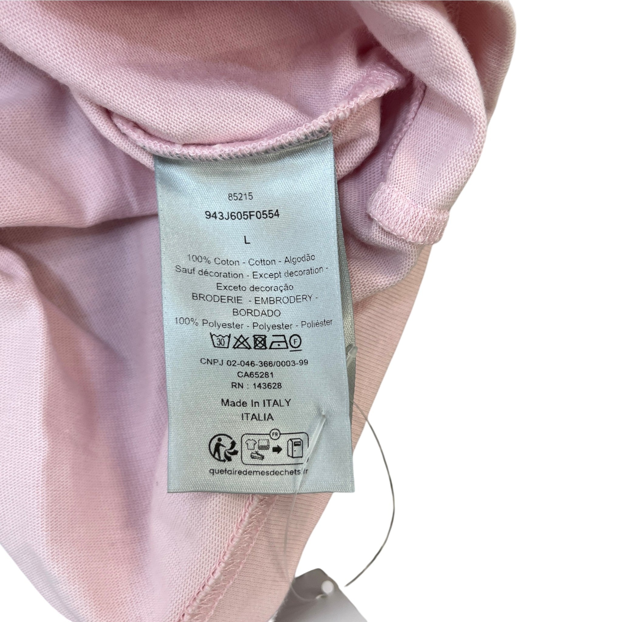 Men's Cd Icon T-Shirt Pink Size L