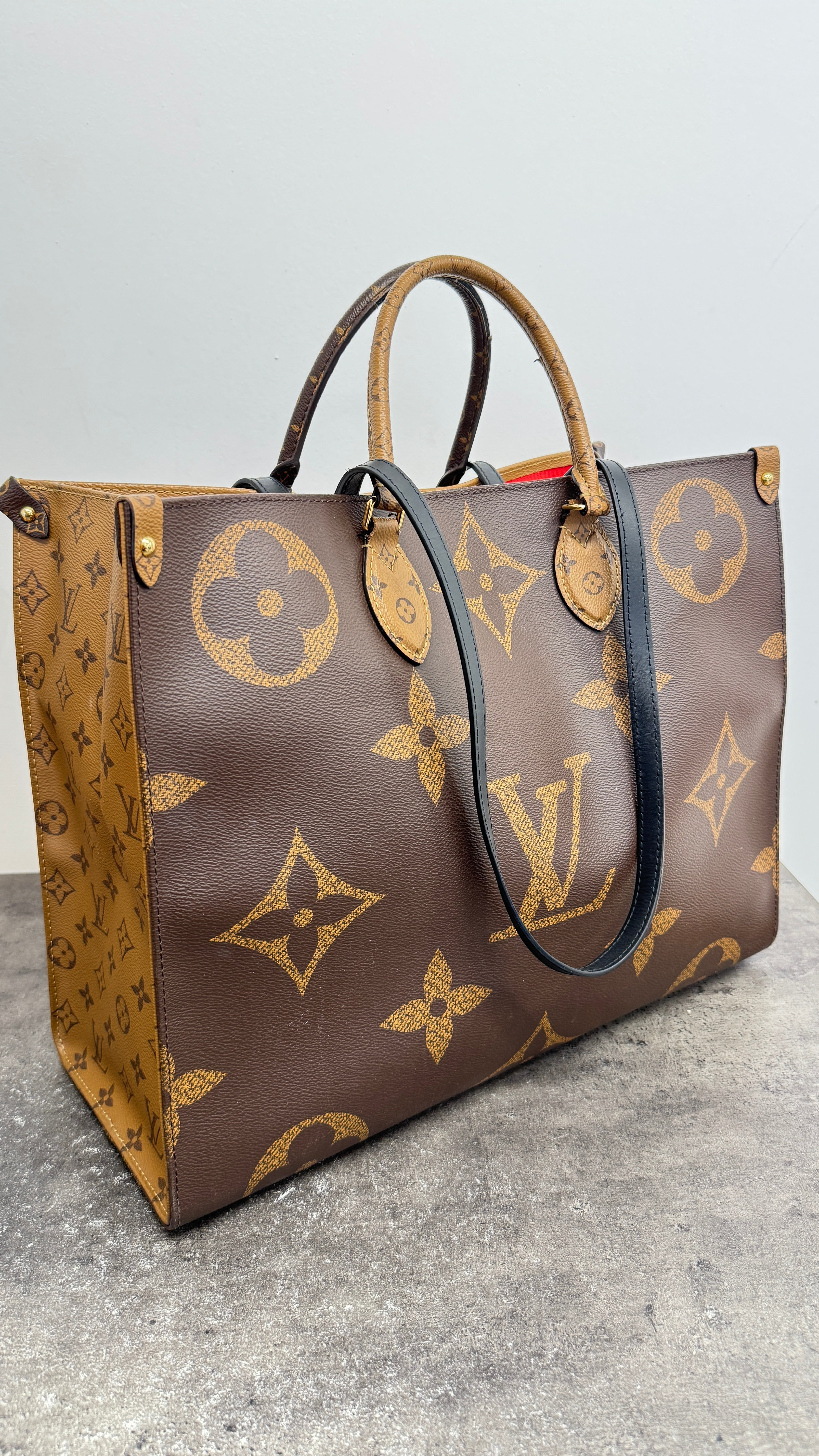 Women's Monogram Onthego Gm Tote Handbag Brown