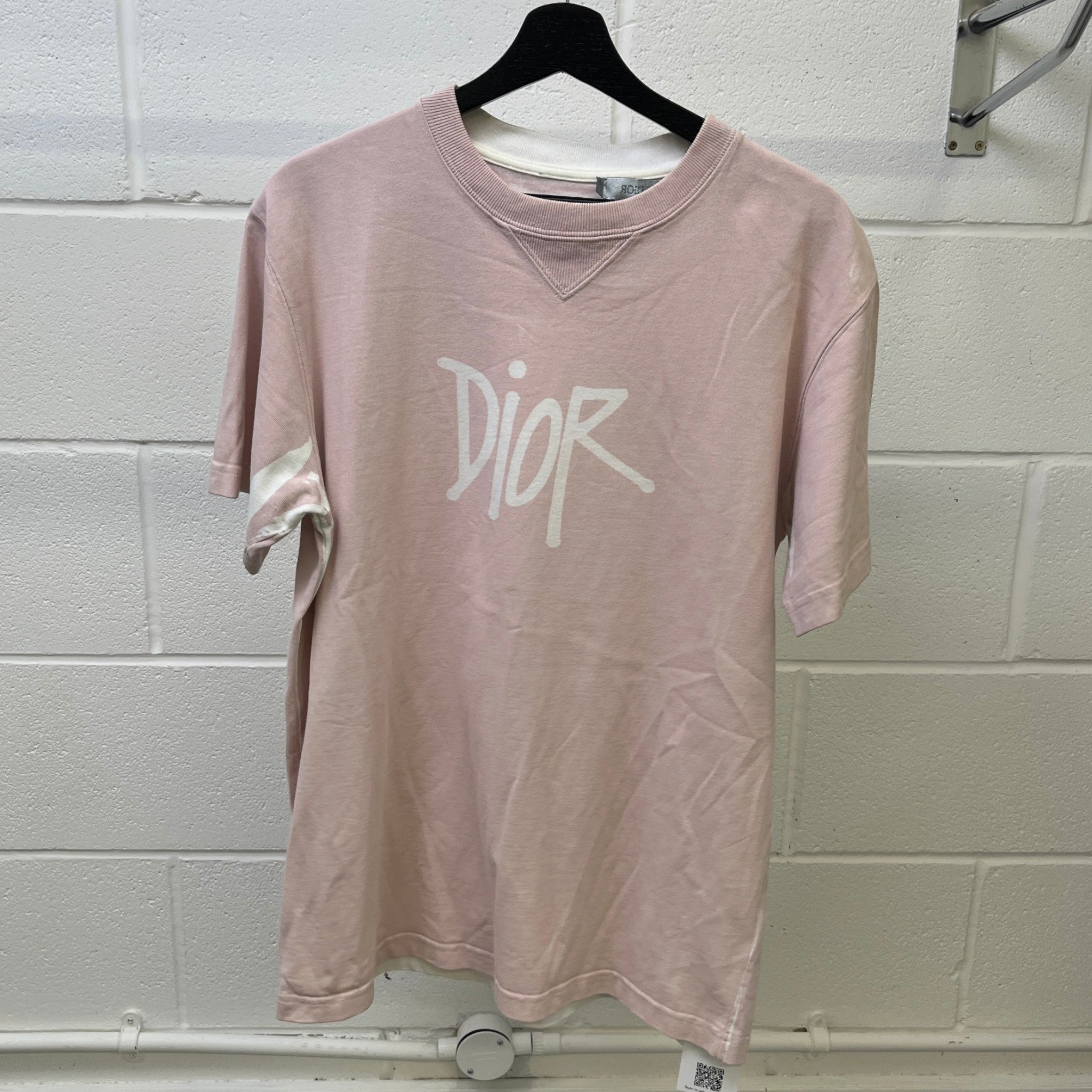 Men's X Shawn Stussy T-Shirt Pink Size S