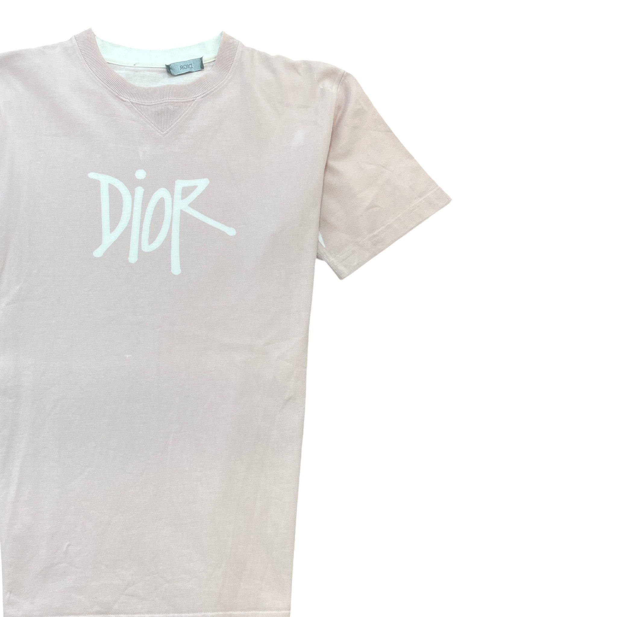 Men's X Shawn Stussy T-Shirt Pink Size S