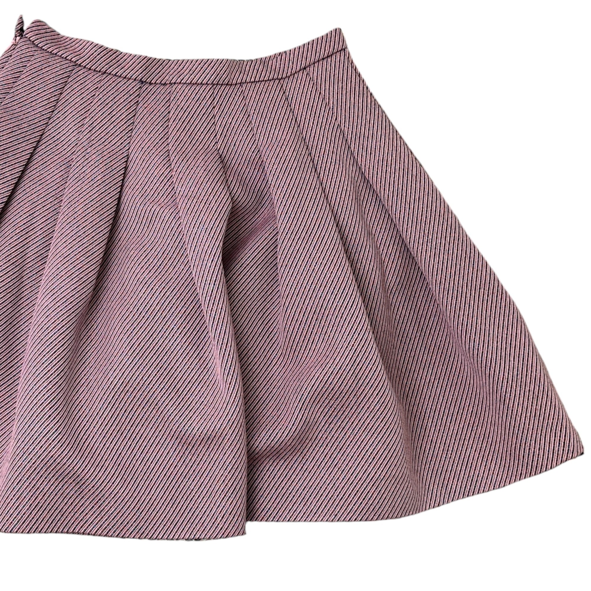 Women's Pleated Wool Skirts Pink Size FR 40 / UK 12