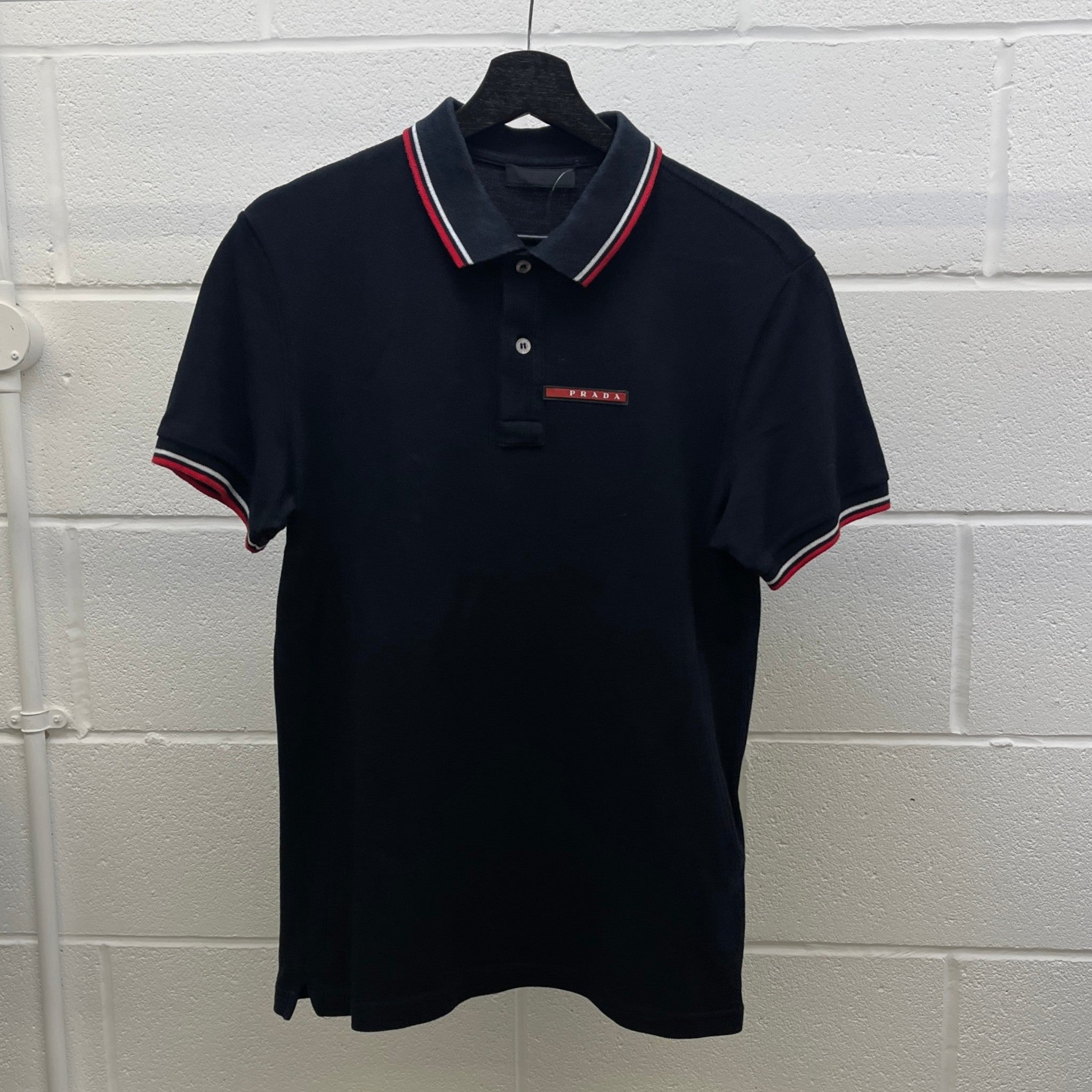 Men's Linea Rossa Polo Shirt Navy Size M